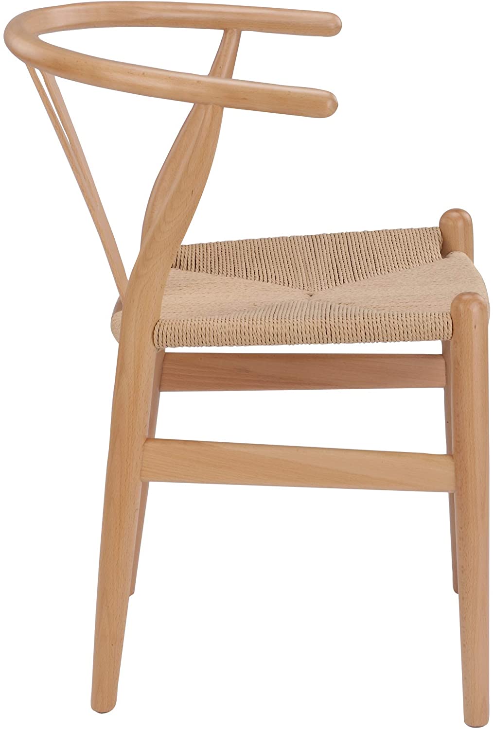 Nicer Furniture Wegner Wishbone Chair Natural 2 Pack