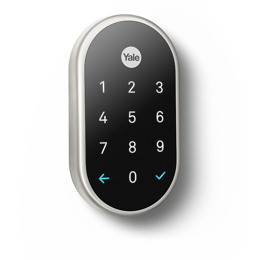 Nest x Yale RFB-YRD540 Smart Lock with Nest Connect Satin Nickel