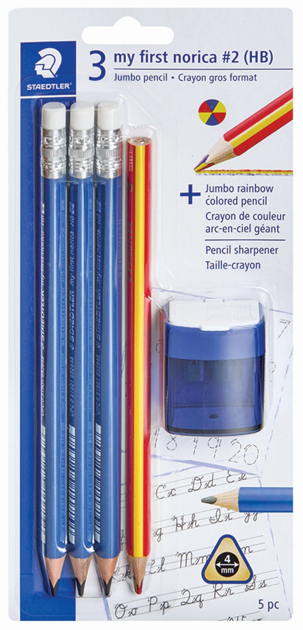 Staedler Norica Jumbo Triangle HB Pencils