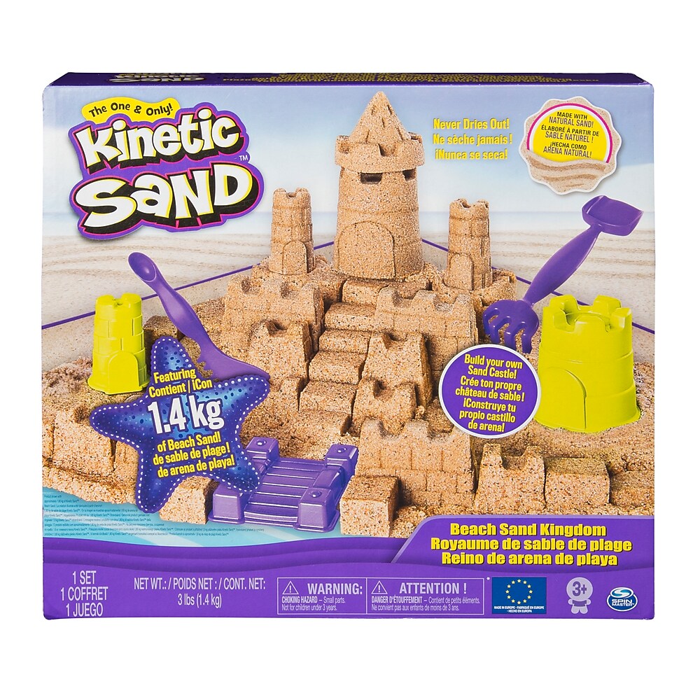 Kinetic Sand Beach Castle