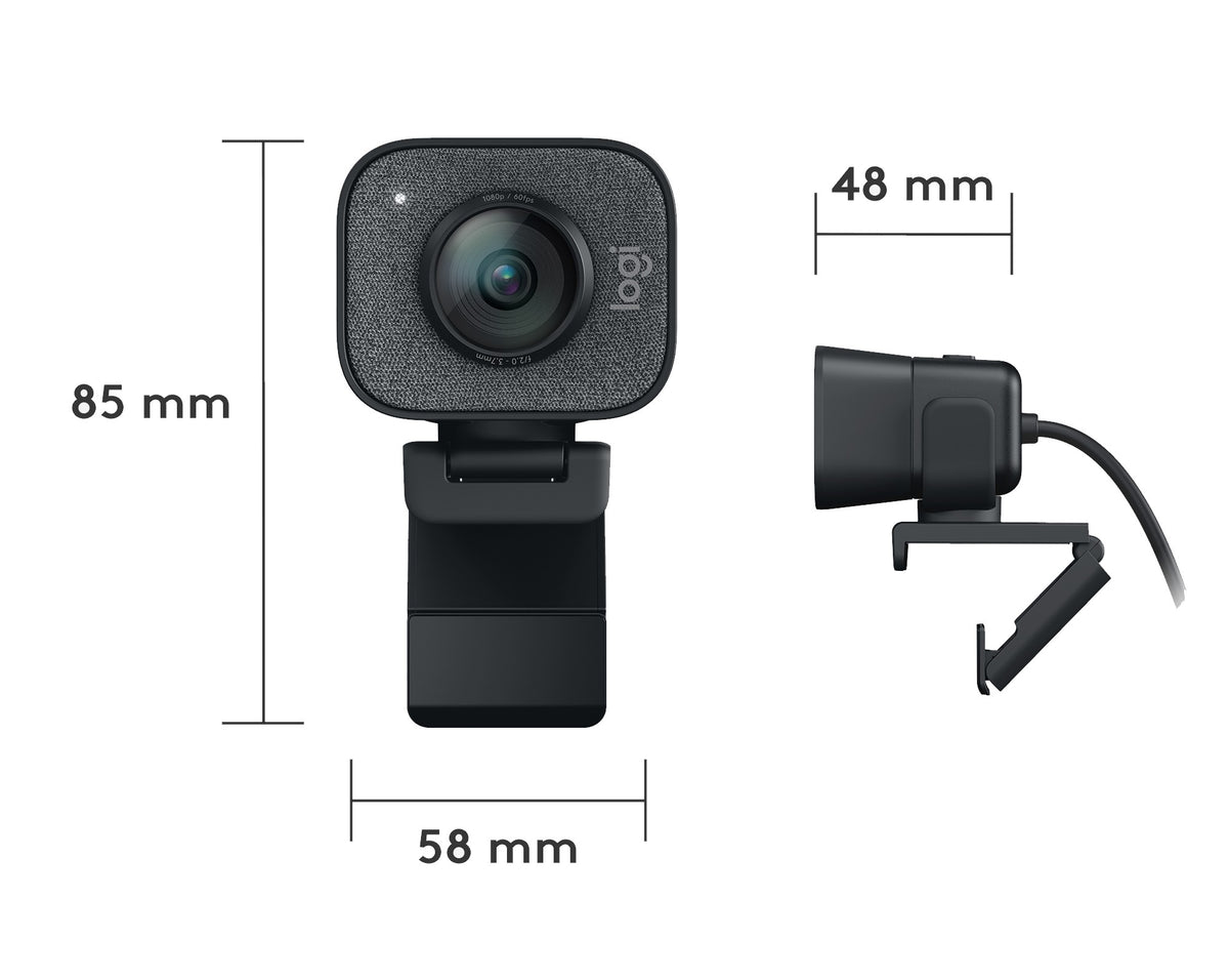 Logitech StreamCam Plus 960-001280 Webcam Graphite