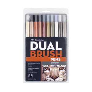 Tombow Dual Brush Pen Neutrals