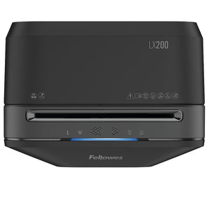 Fellowes Powershred LX200 Micro-Cut Shredder Black