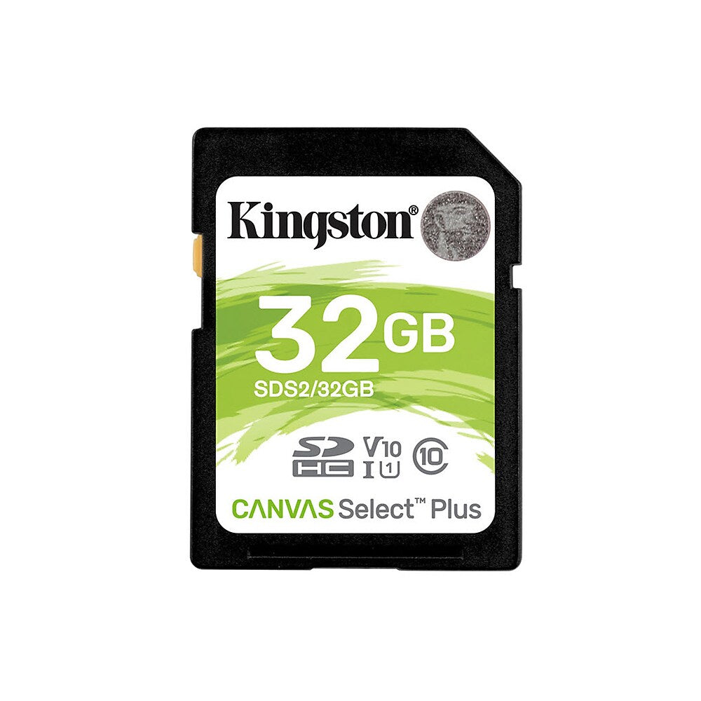 Kingston Canvas Select Plus 32GB SDHC Memory Card