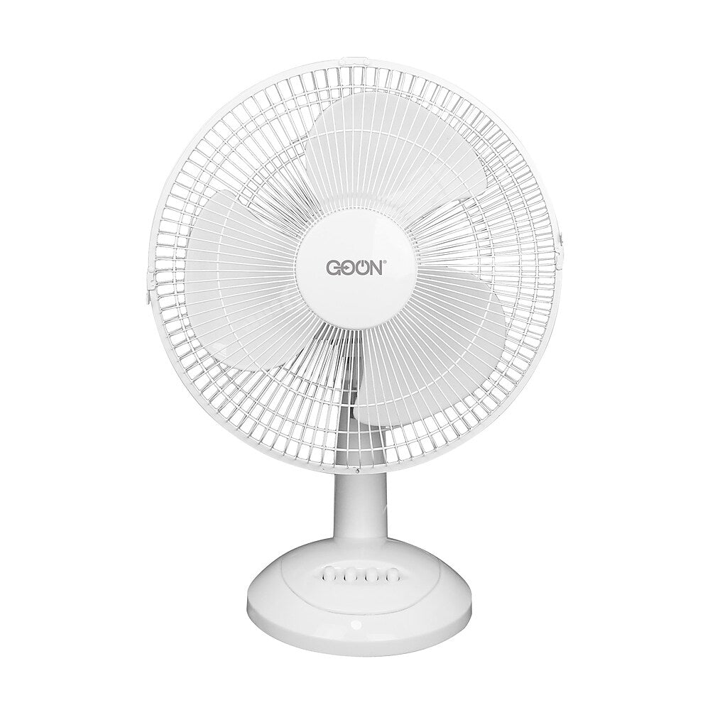 GO ON 12" Oscillating Desk Fan