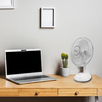 GO ON 12" Oscillating Desk Fan