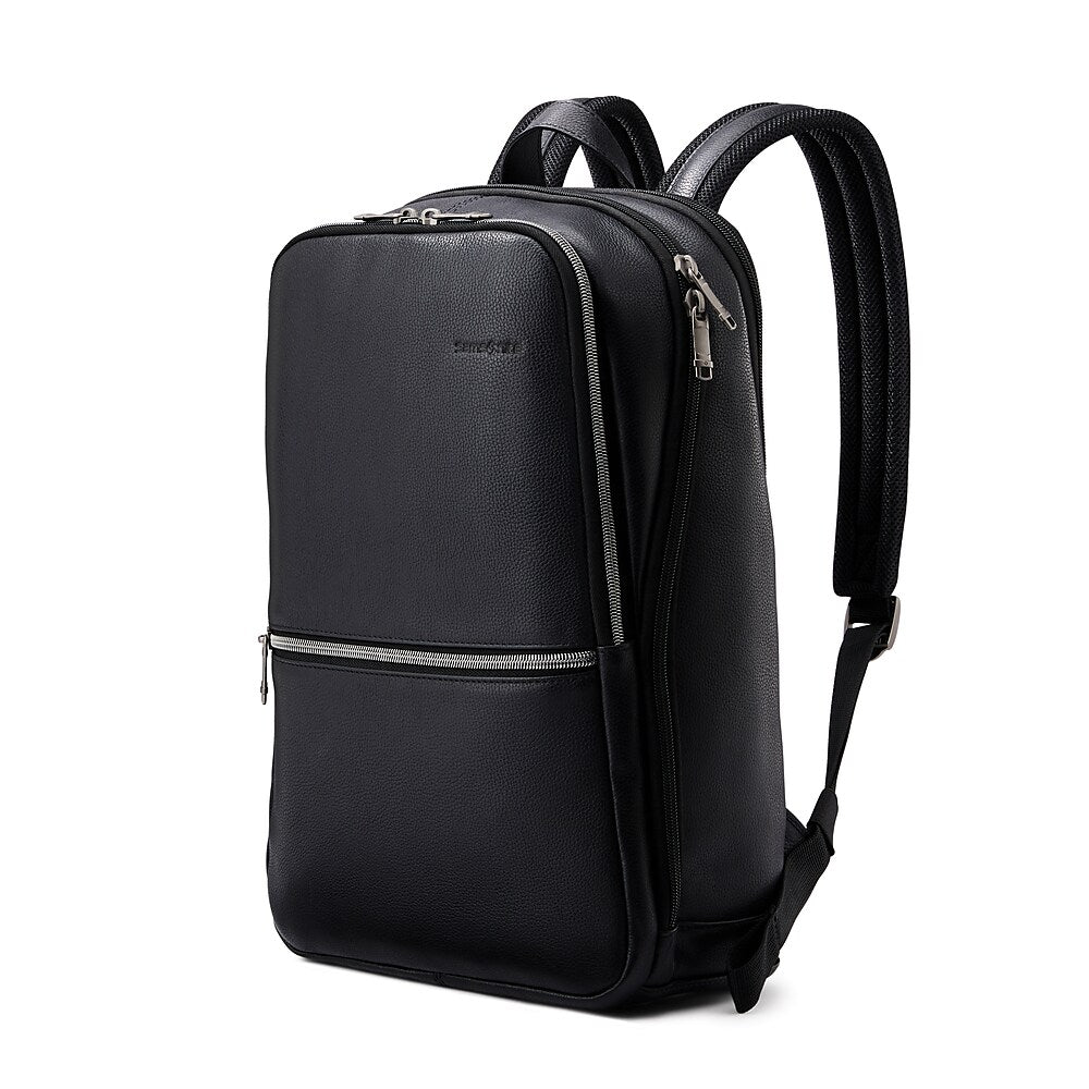 Samsonite Classic Leather Slim Backpack 14.1" Black