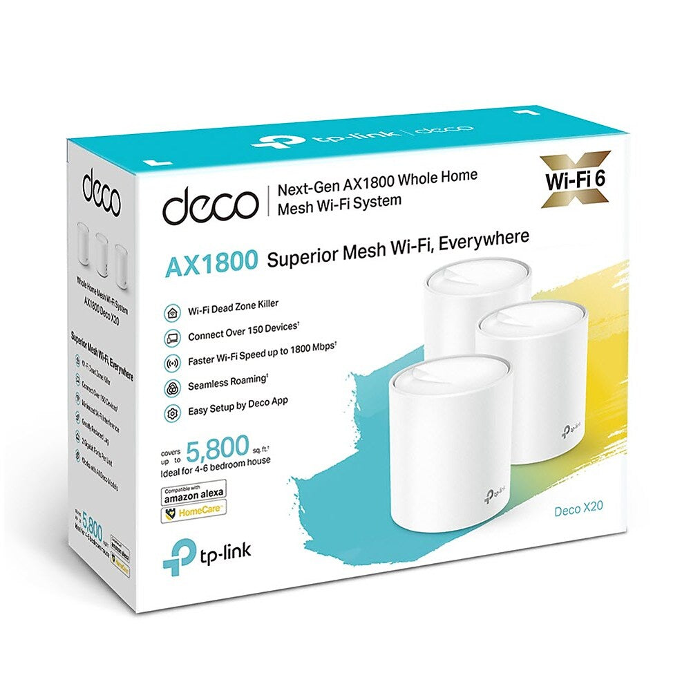 TP-LINK Deco X20 Home Mesh Wi-Fi System