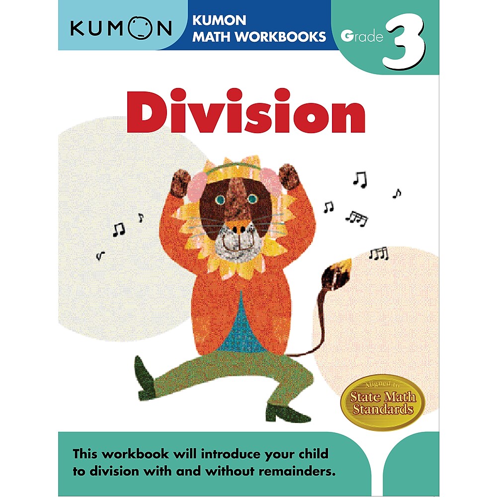 Kumon Grade 3 Division Workbook