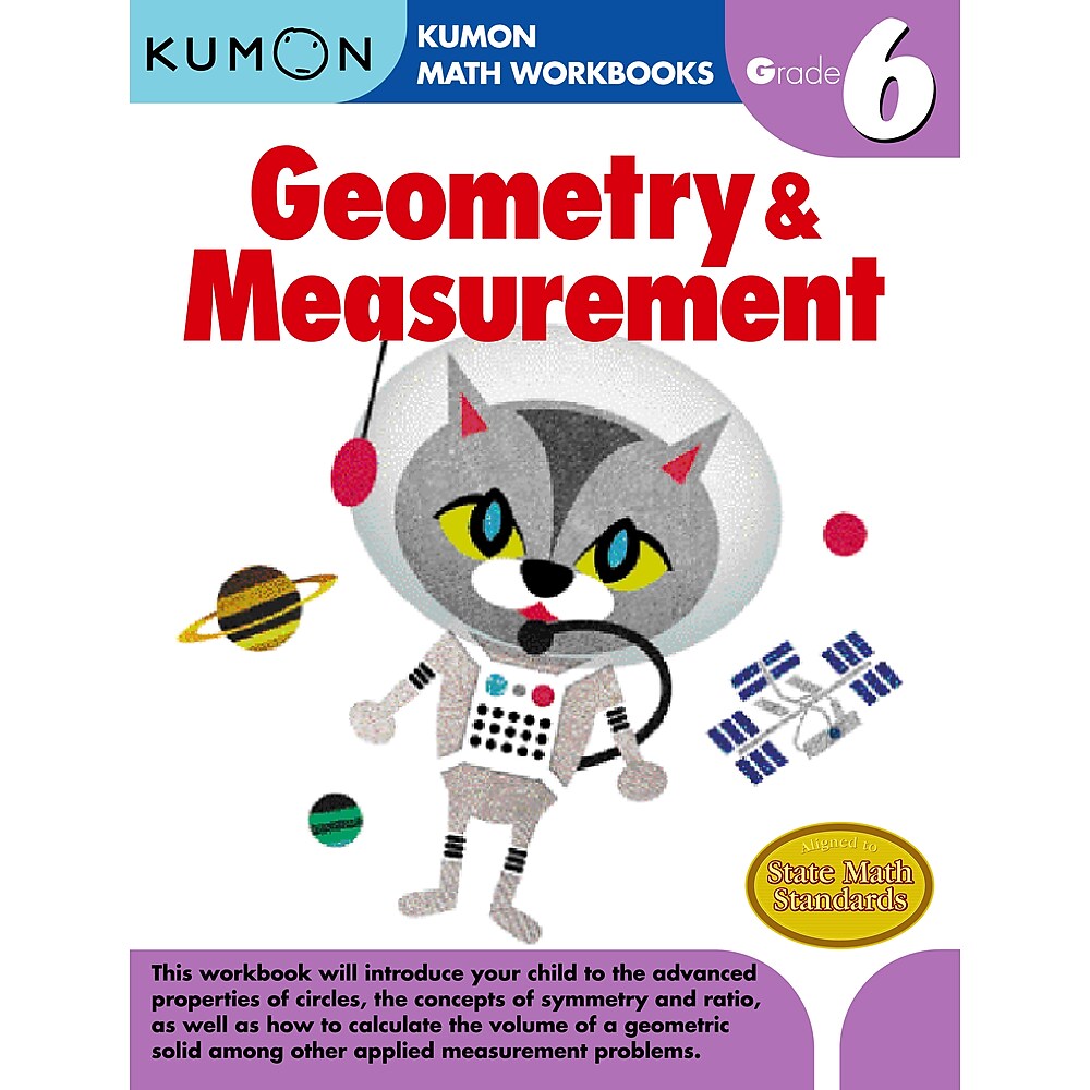 Kumon Grade 6 Geometry and Measurement Workbook