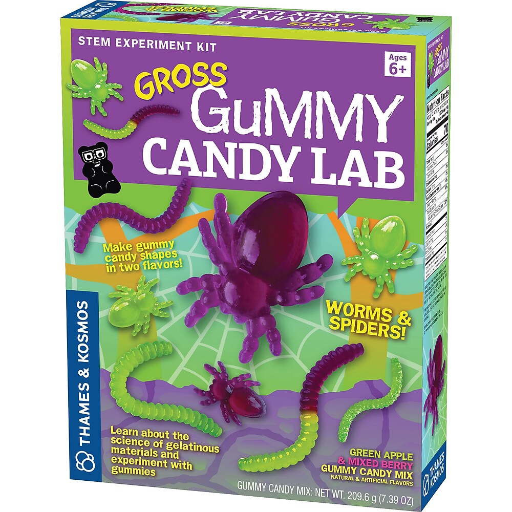 Thames and Kosmos Gross Gummy Candy Lab STEM Experiment Kit