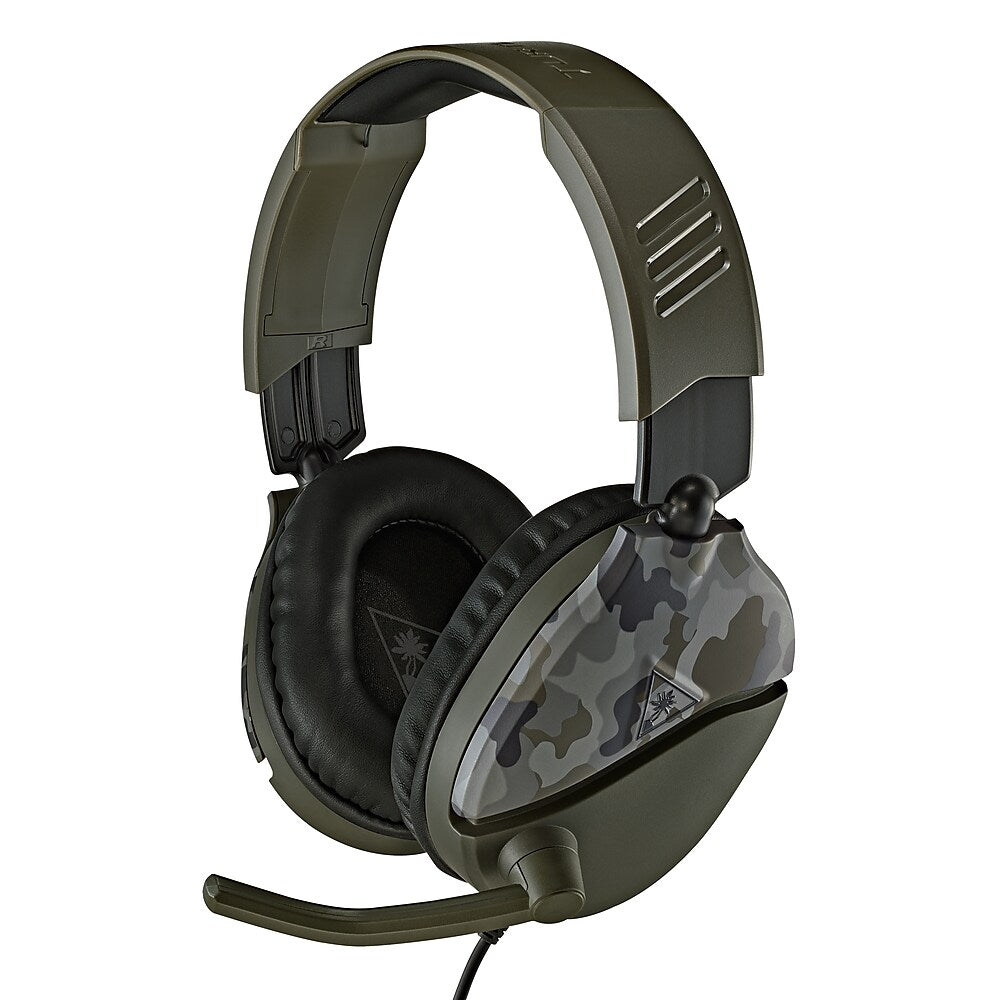Earforce Recon 70P Headset for PS4 and Xbox One Green Camo