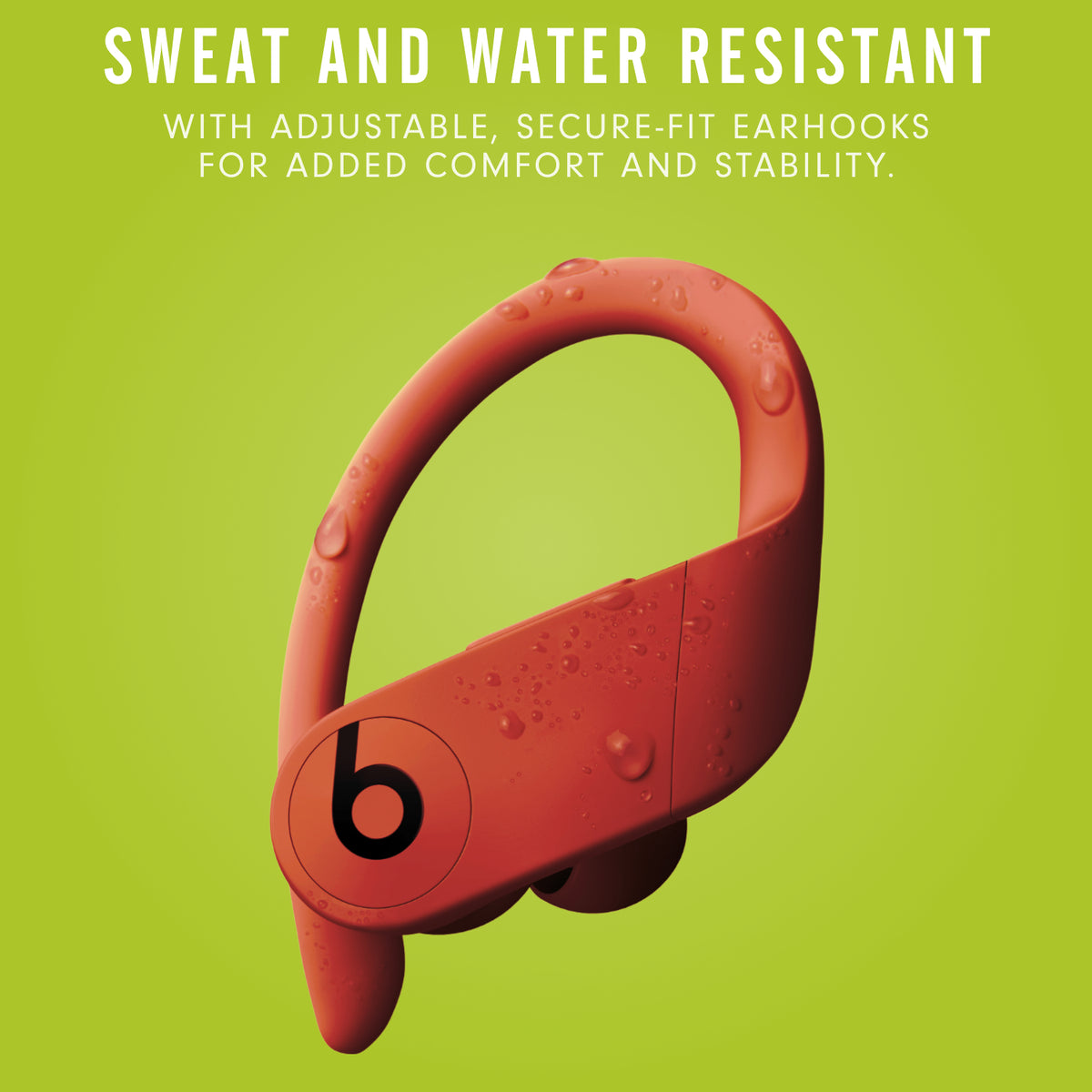 Beats Powerbeats Pro MXYA2LL/A Earphones Lava Red
