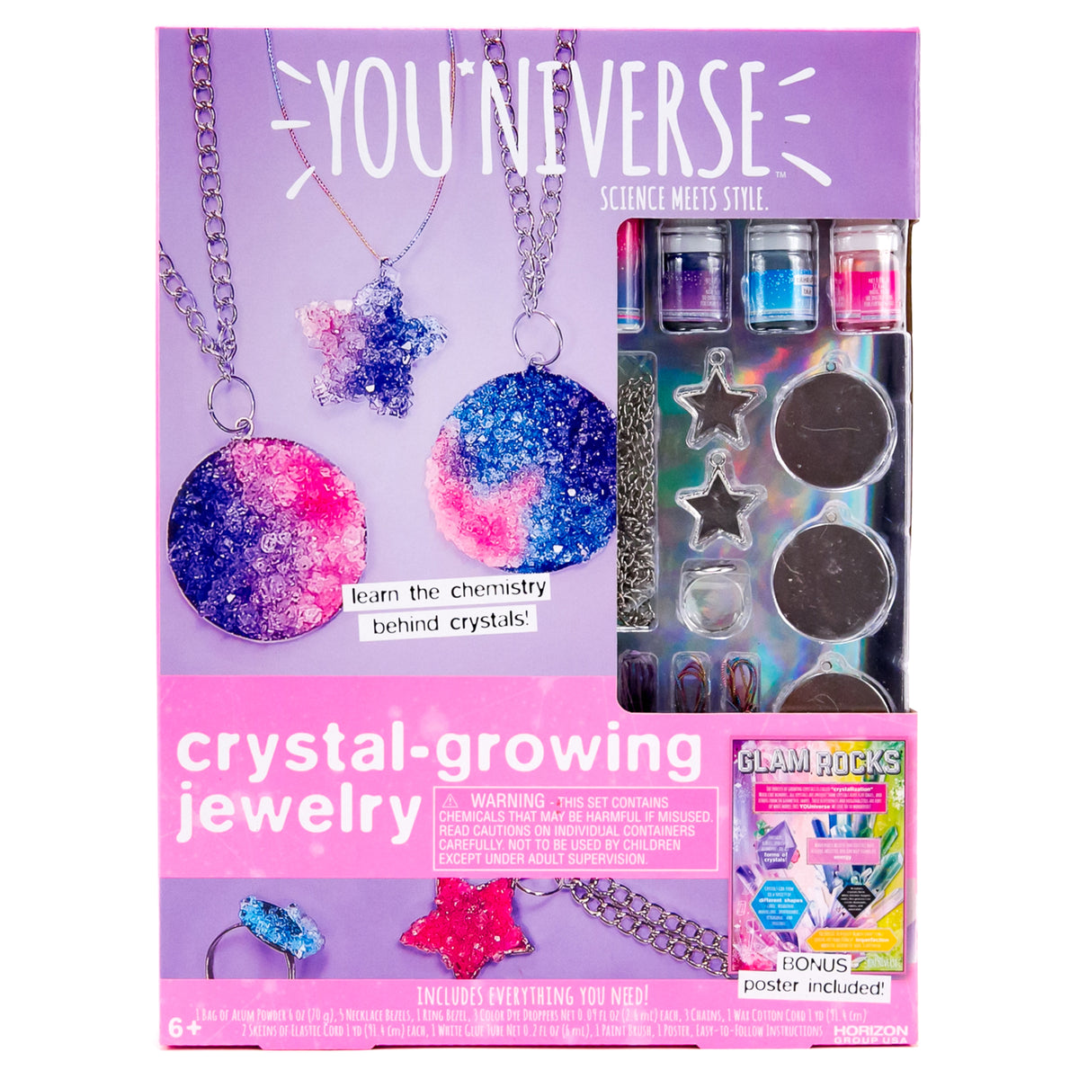 Horizon YOUniverse Crystal Glowing Jewelry