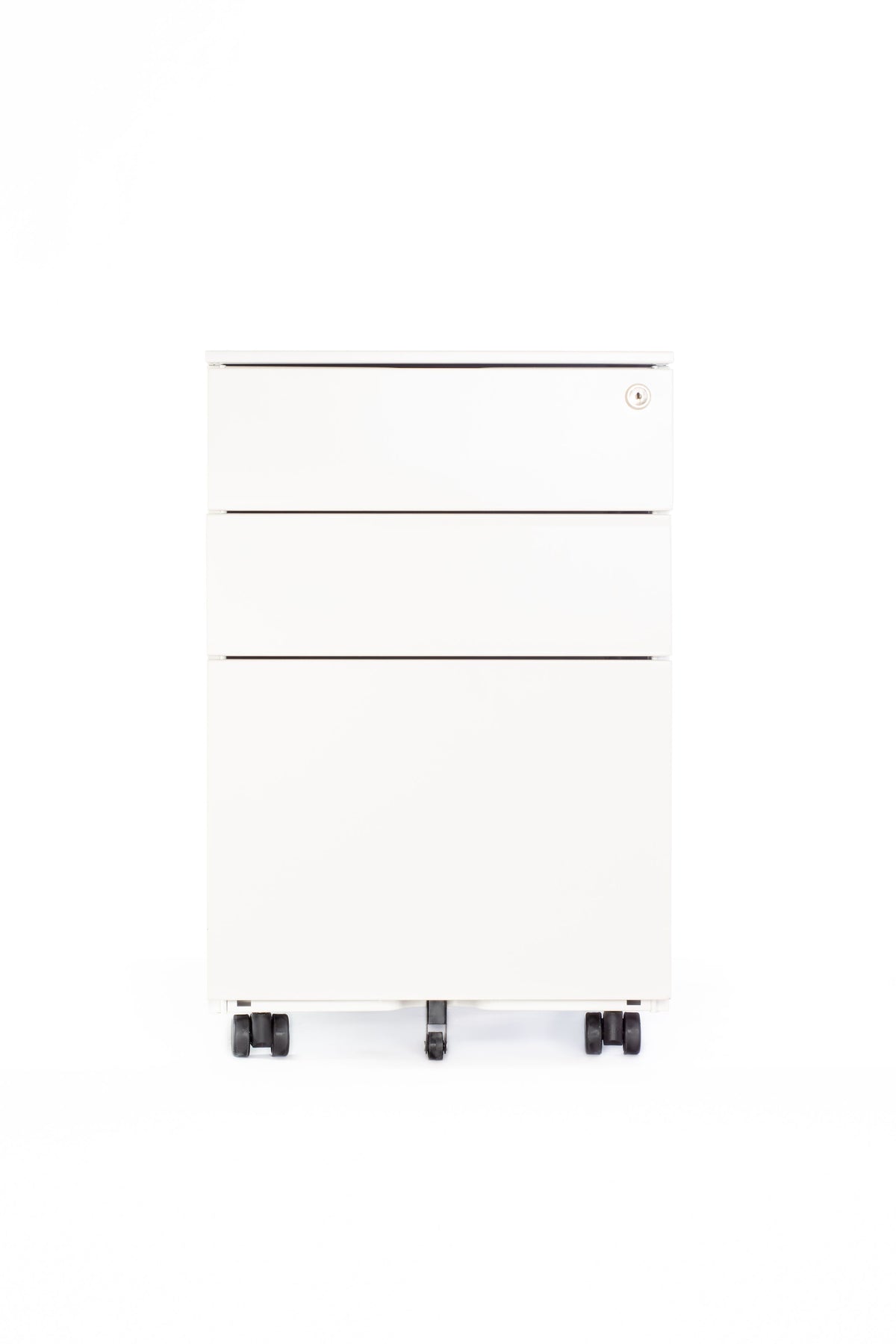 Gry Mattr Three Drawer Cabinet White
