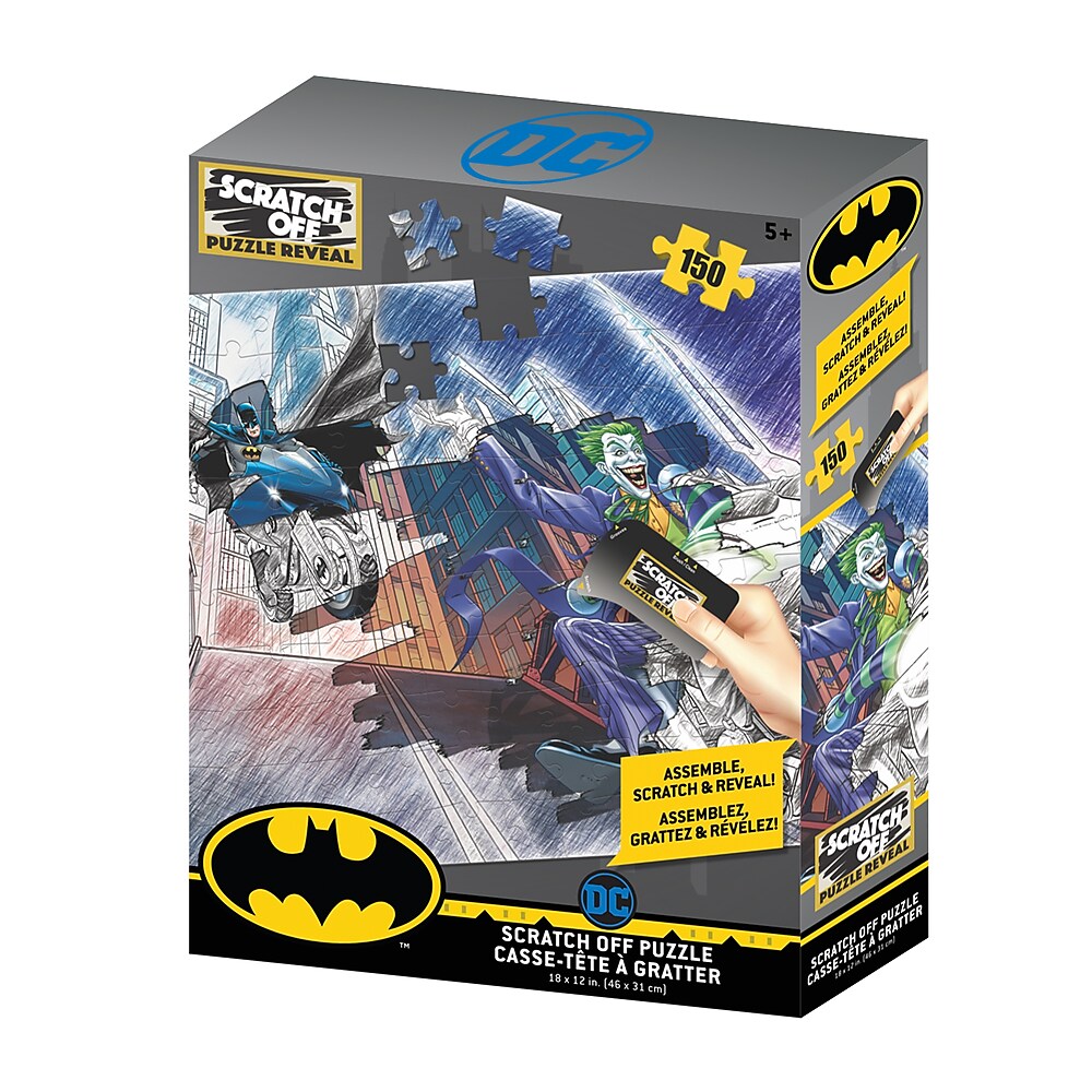 DC Comics Batman Scratch Puzzle - 150 Pieces