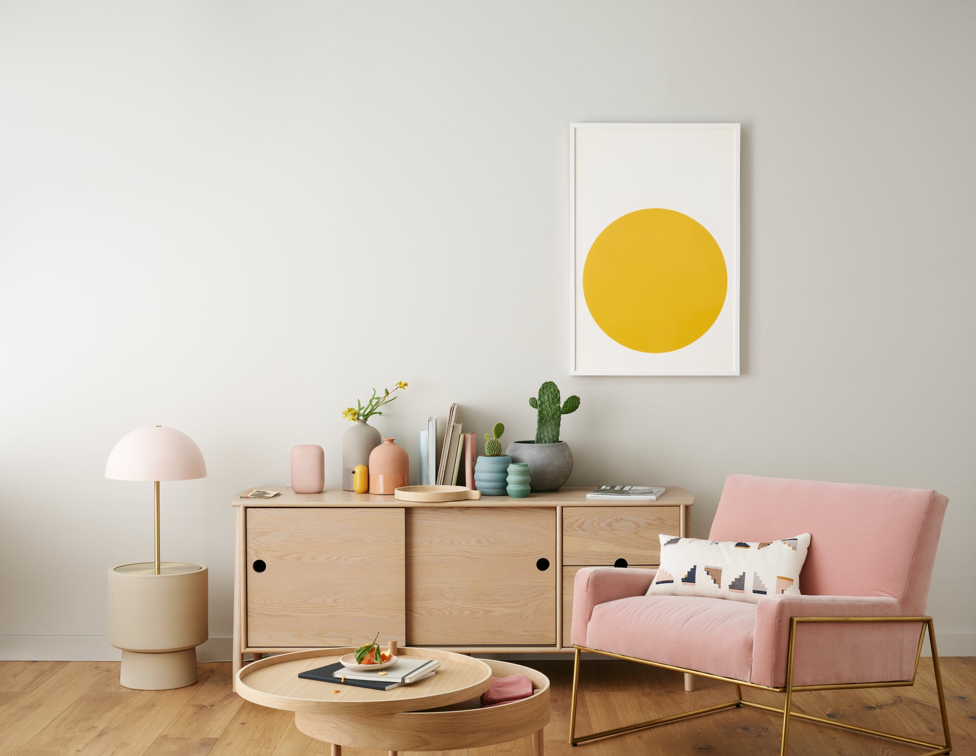 Google Nest Audio GA01587-CA Speaker Sand