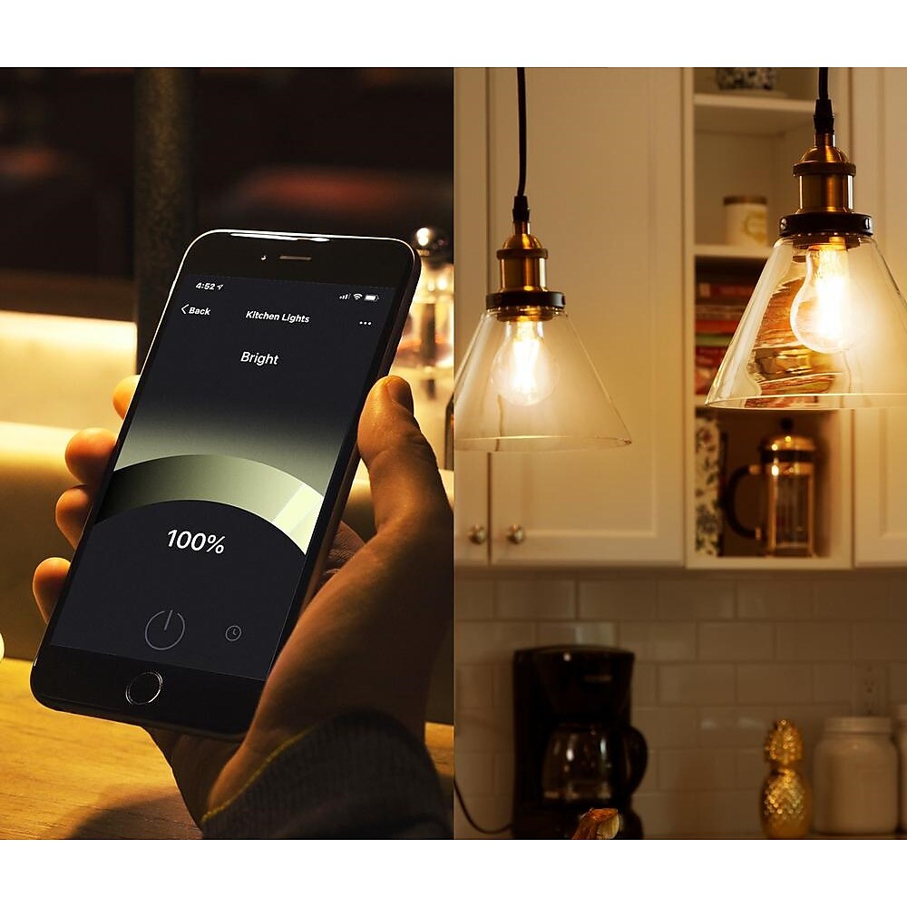 Geeni LUX EDISON 60W A19 Smart LED Bulb