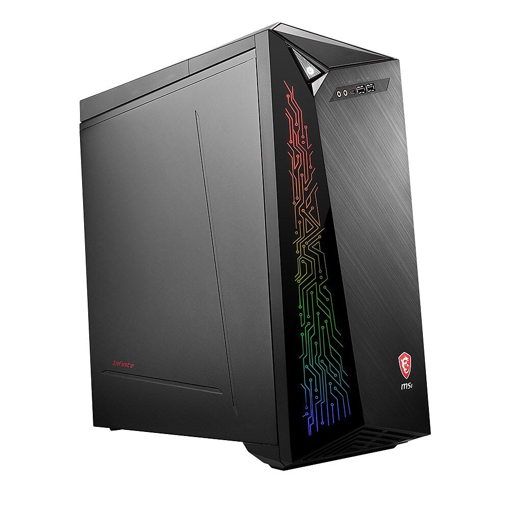 MSI Infinite 10SA-1075CA Gaming Desktop Black