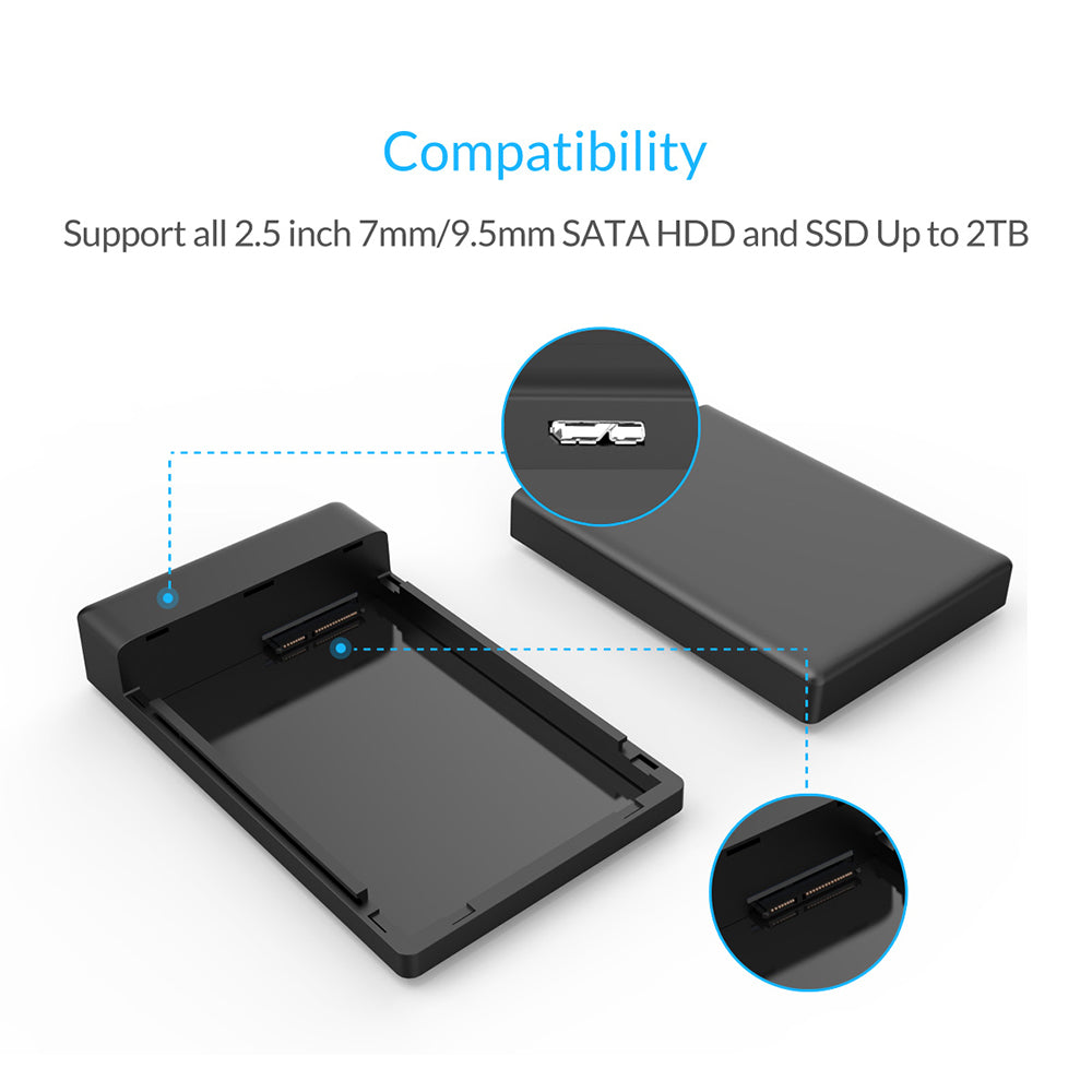 MV 2.5" USB Hard Drive Enclosure