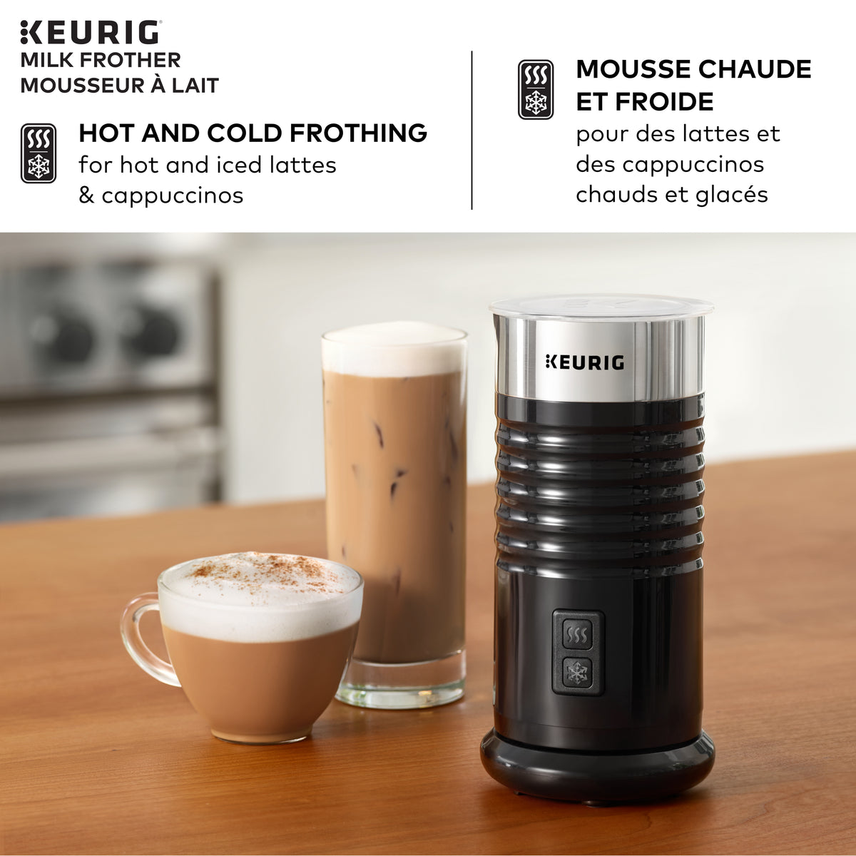 Keurig Milk Frother For Lattes And Cappuccinos