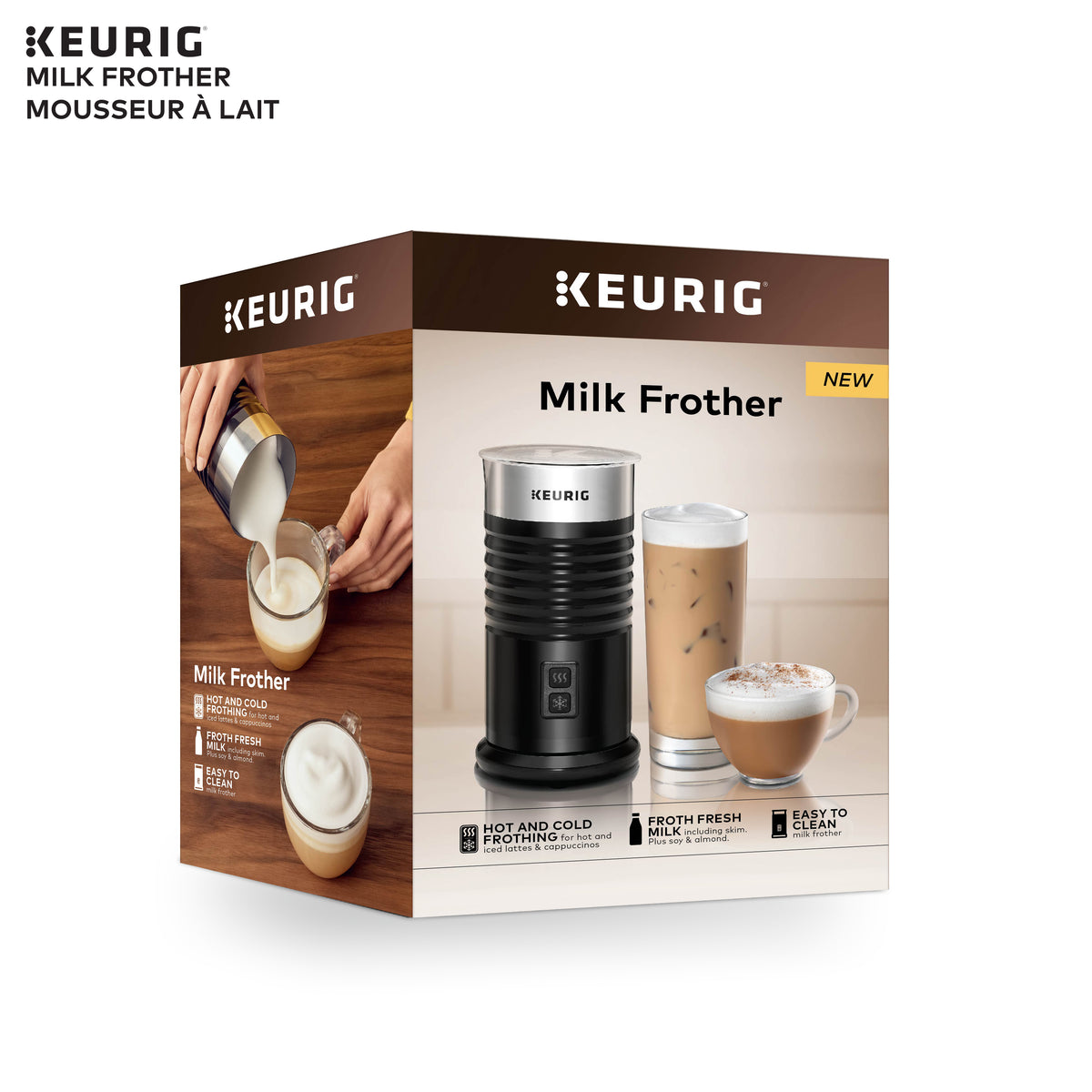 Keurig Milk Frother For Lattes And Cappuccinos