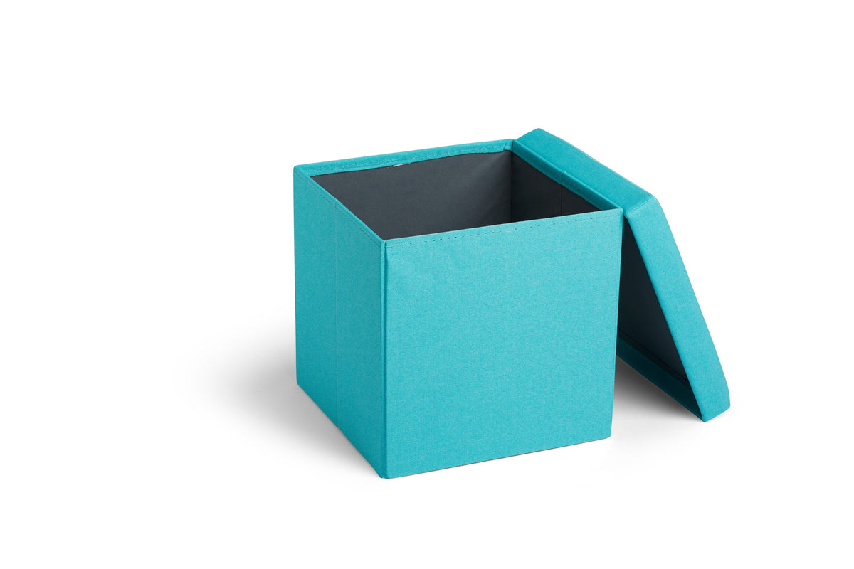 Poppin Box Seat Aqua