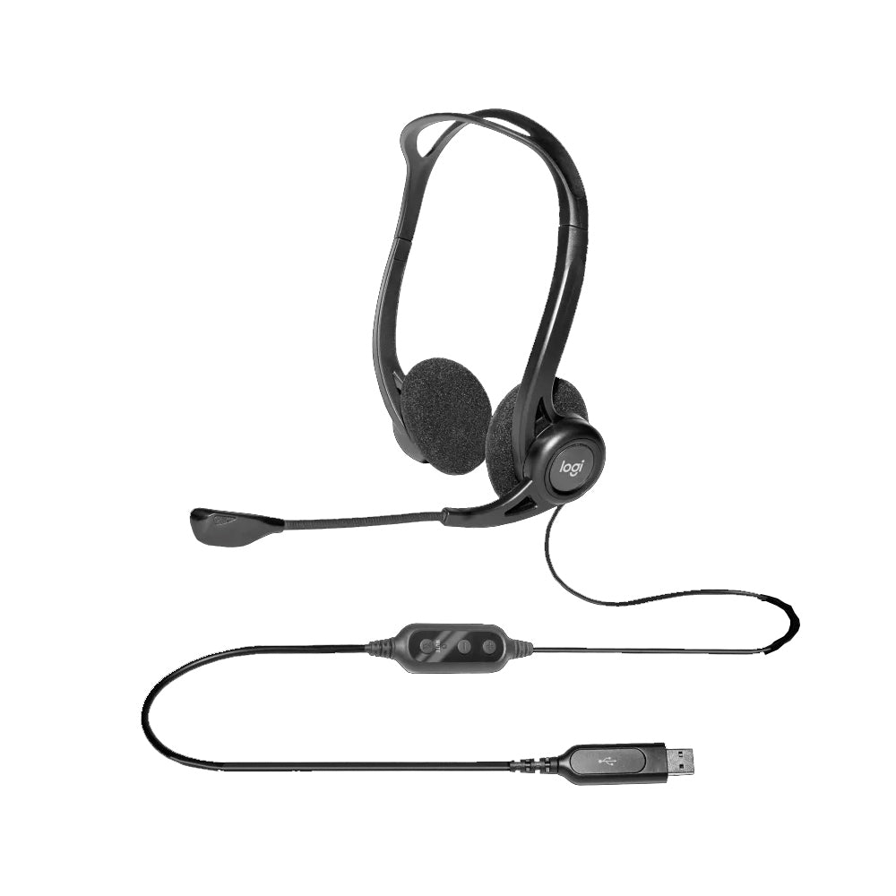 Logitech H370 USB Headset with Noise-Canceling Mic