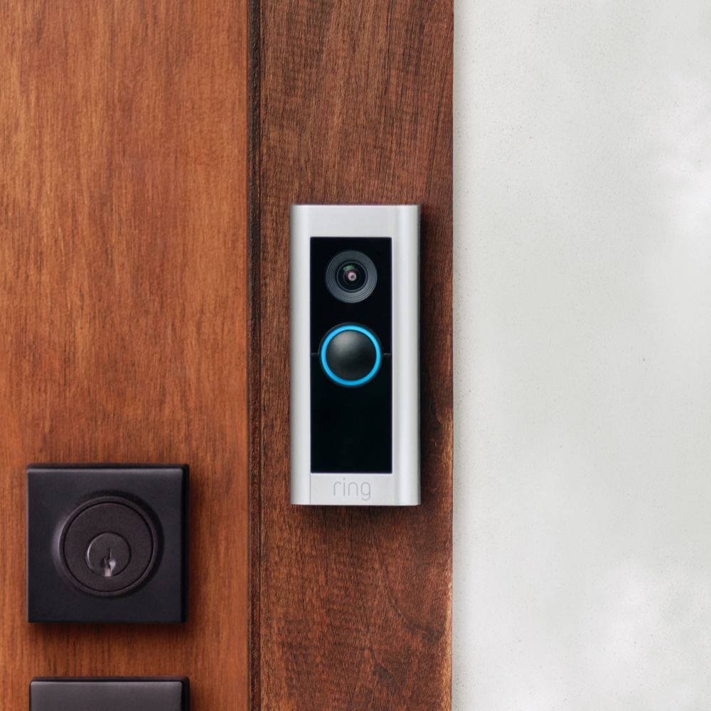 Ring Video Doorbell Wired Use Two-Way Talk Motion Detection HD
