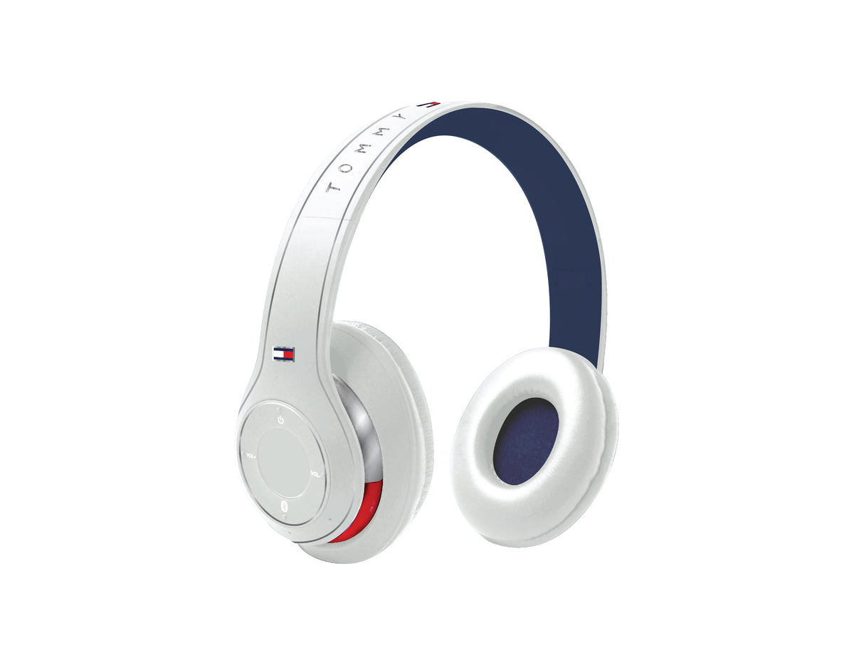 Tommy Hilfiger Noise Isolating Wireless Headphones White