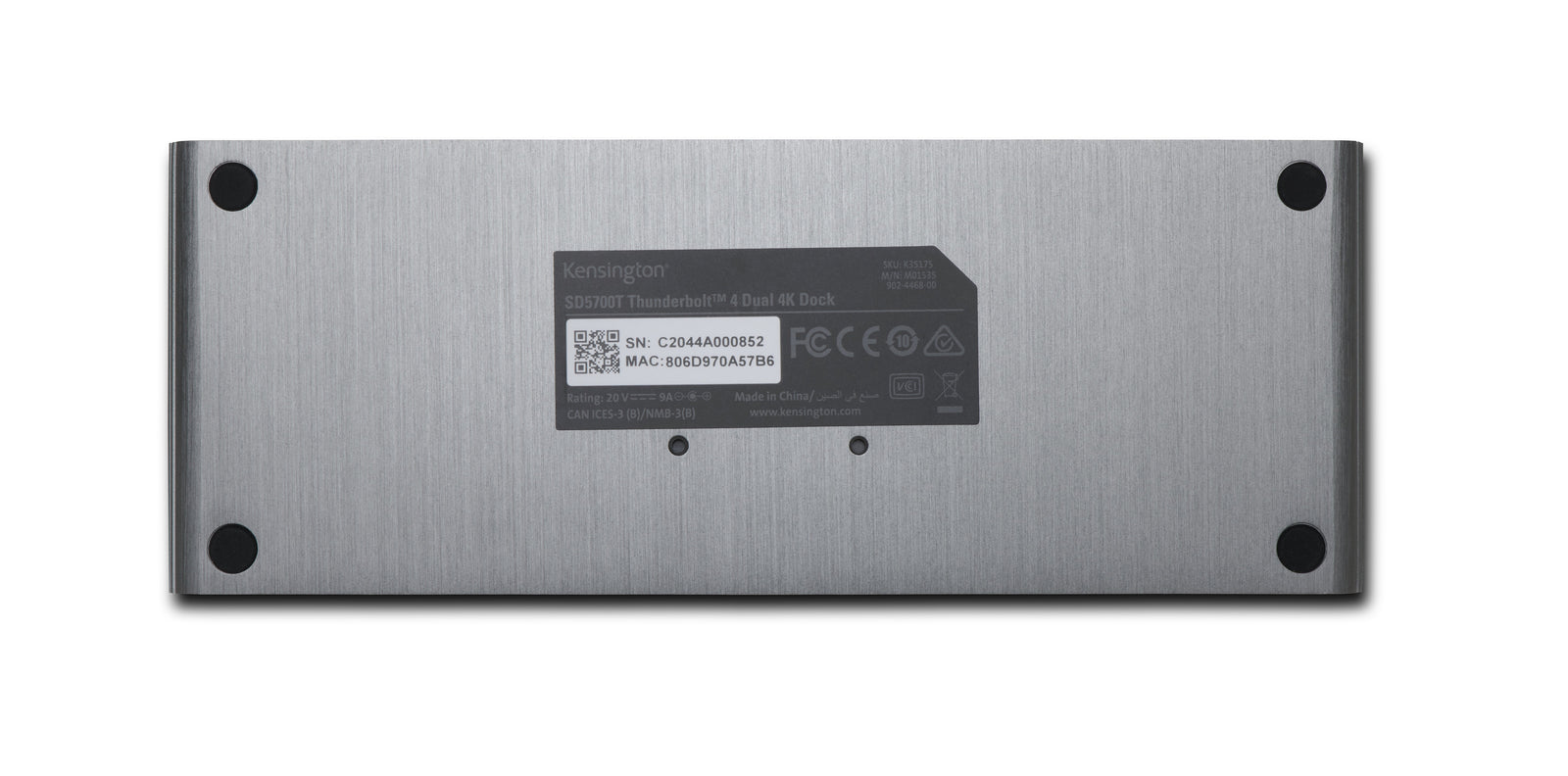 Kensington SD5700T Thunderbolt 4 Dual 4K Docking Station