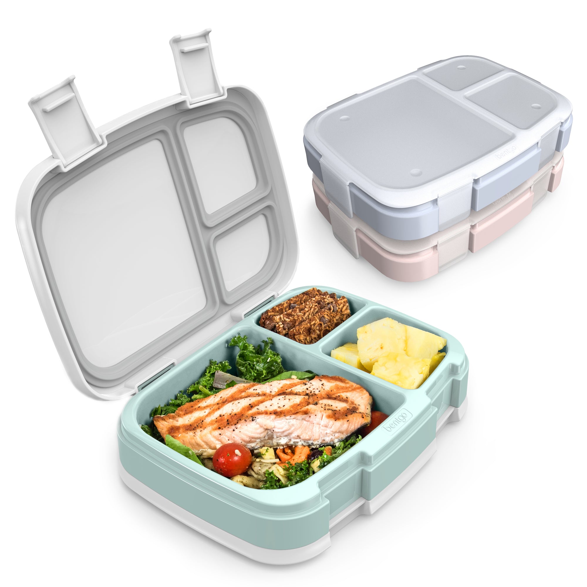 Bentgo Bento Fresh Lunch Box Set 3 Meal Prep Pack