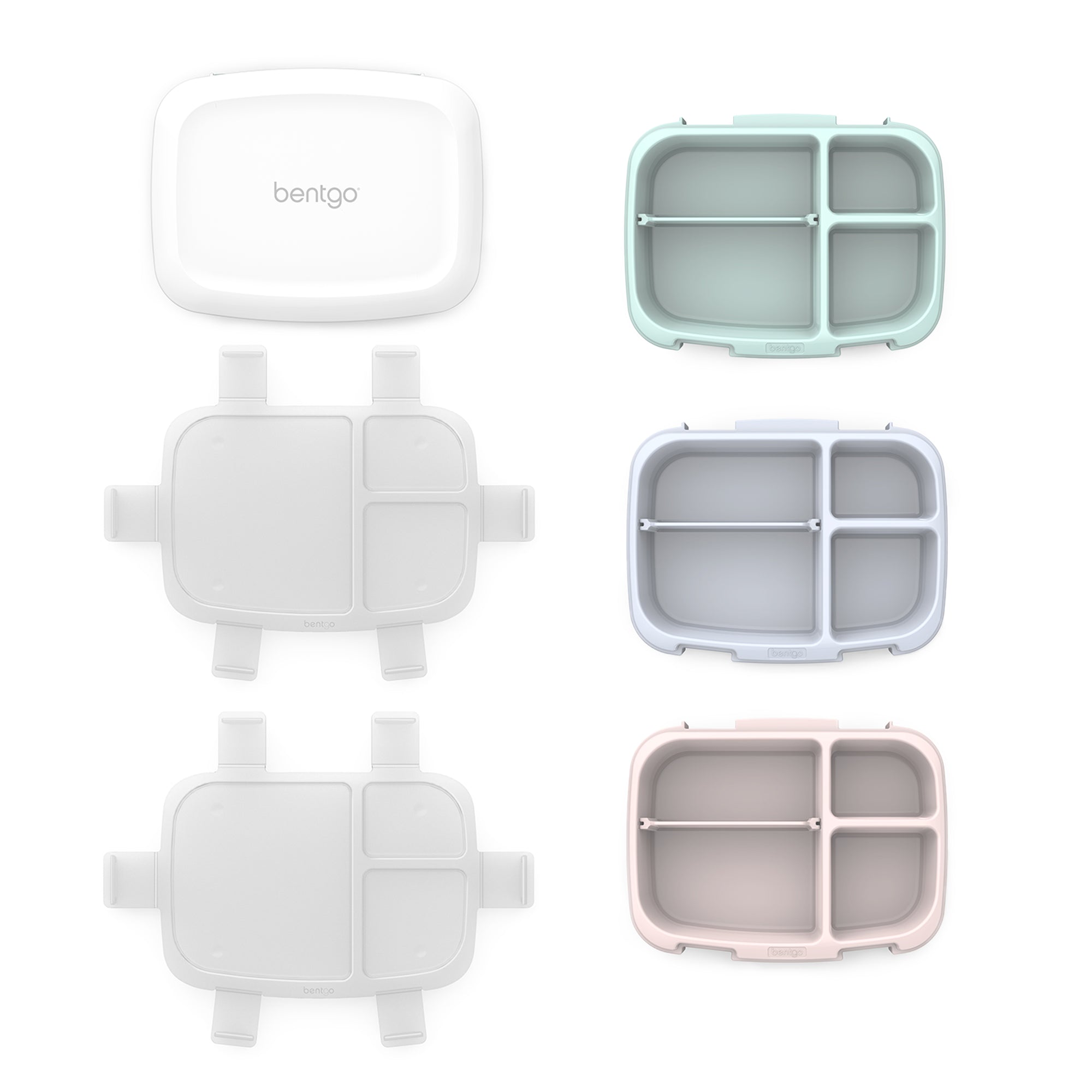 Bentgo Bento Fresh Lunch Box Set 3 Meal Prep Pack
