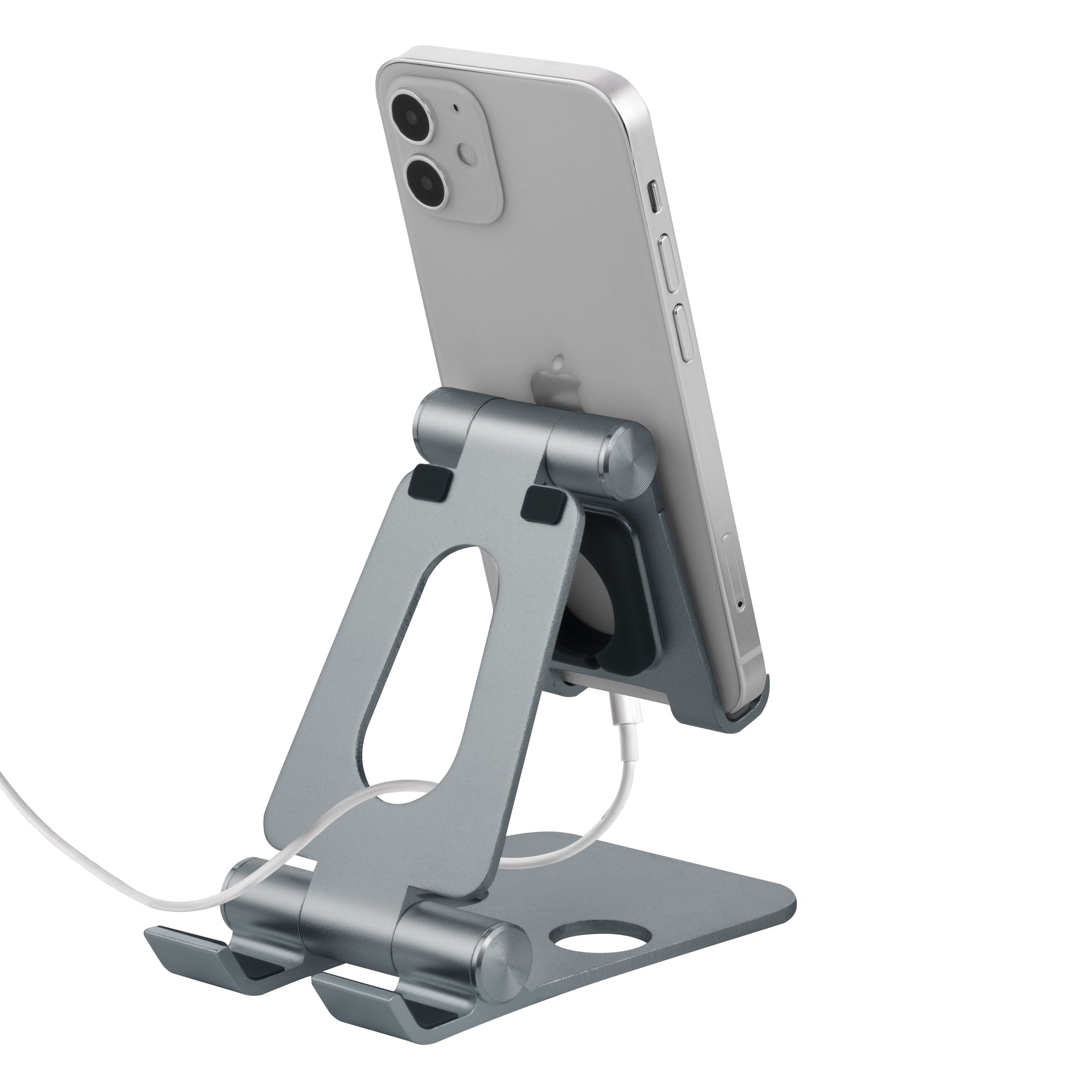 Powerology Aluminum Alloy Foldable Smartphone and Tablet Stand