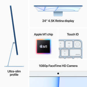 Apple iMac MGPD3LL/A 24" Silver