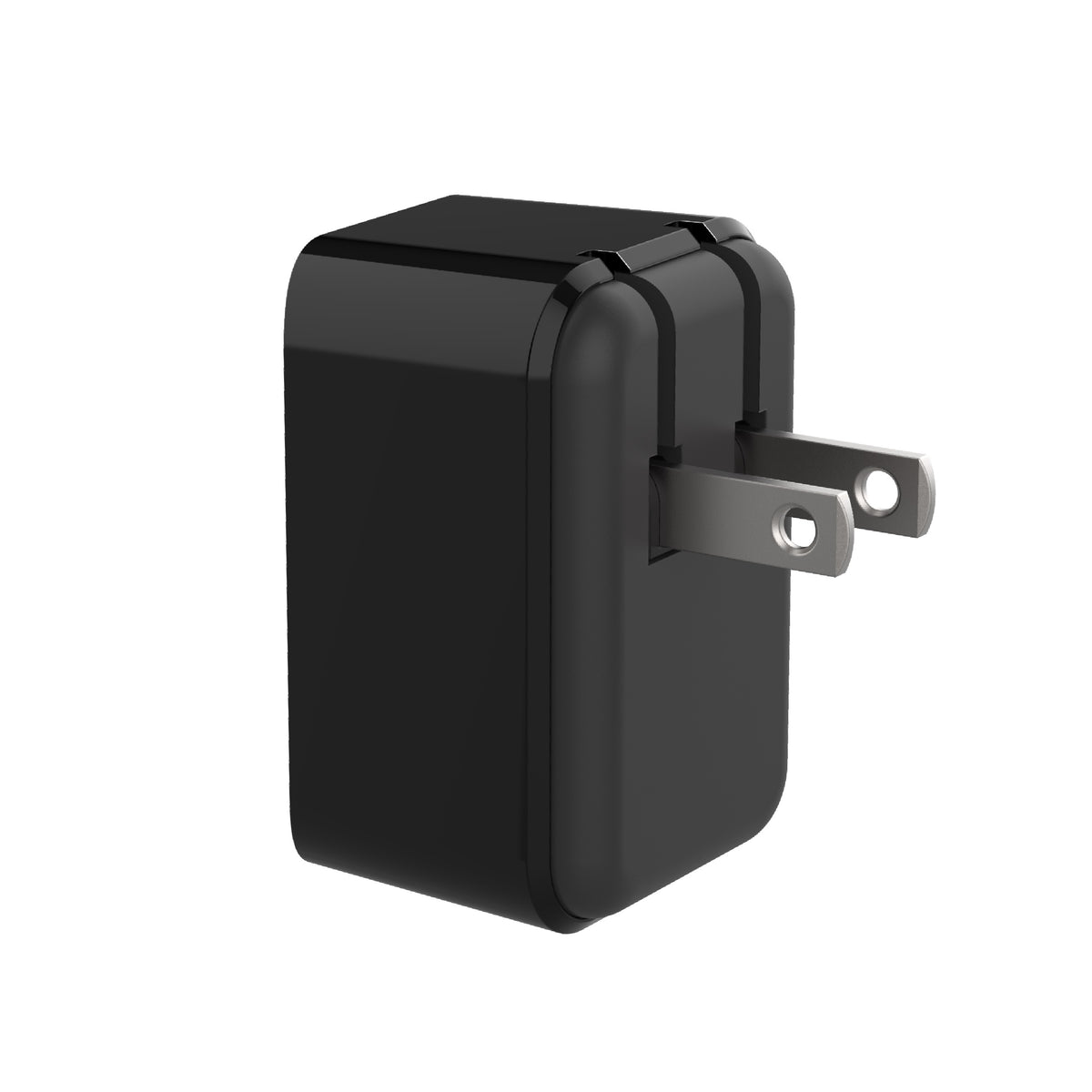 Scosche PowerVolt 32W Certified Type-C and Type-A Fast Wall Charger Black