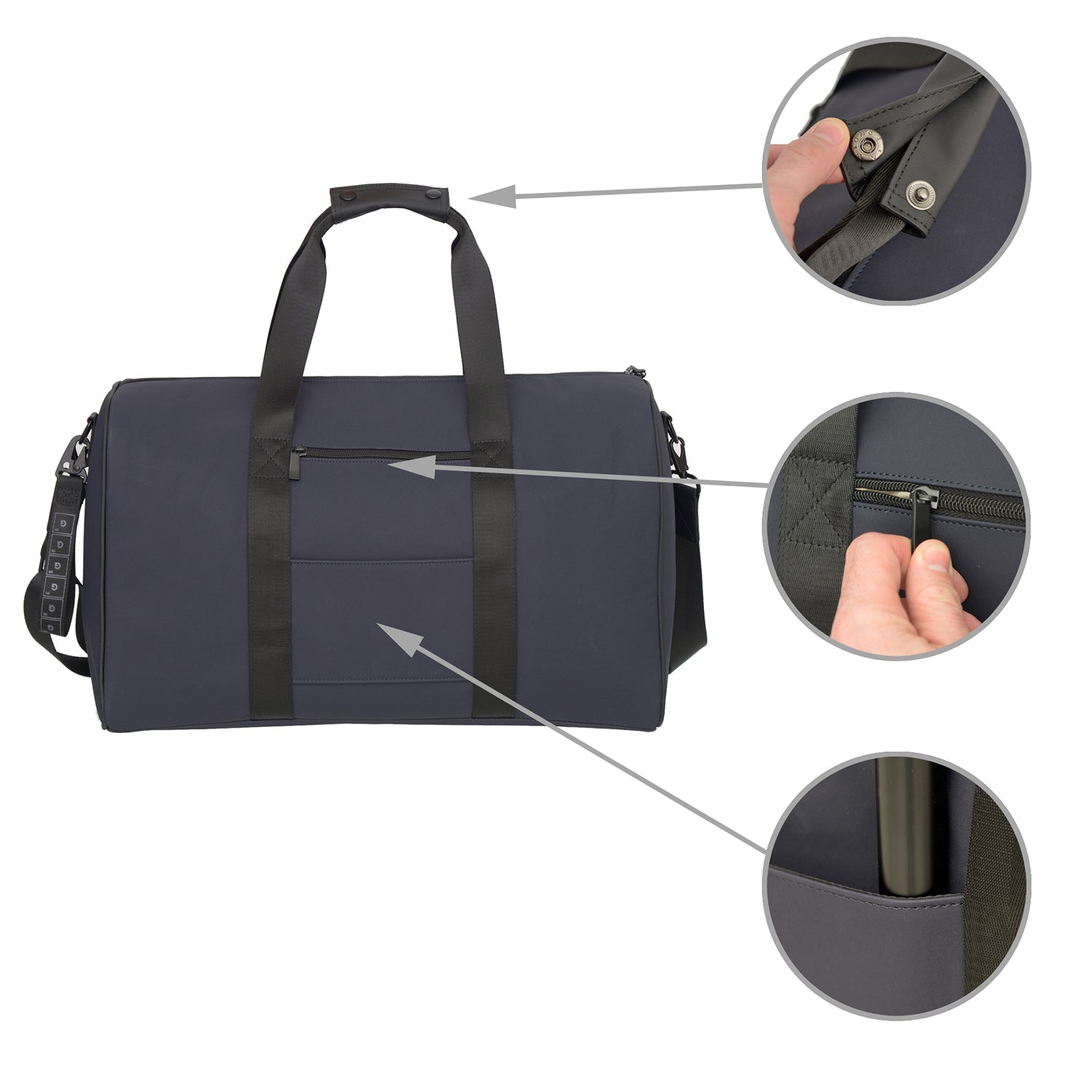 Gry Mattr 20" Duffle Bag Navy