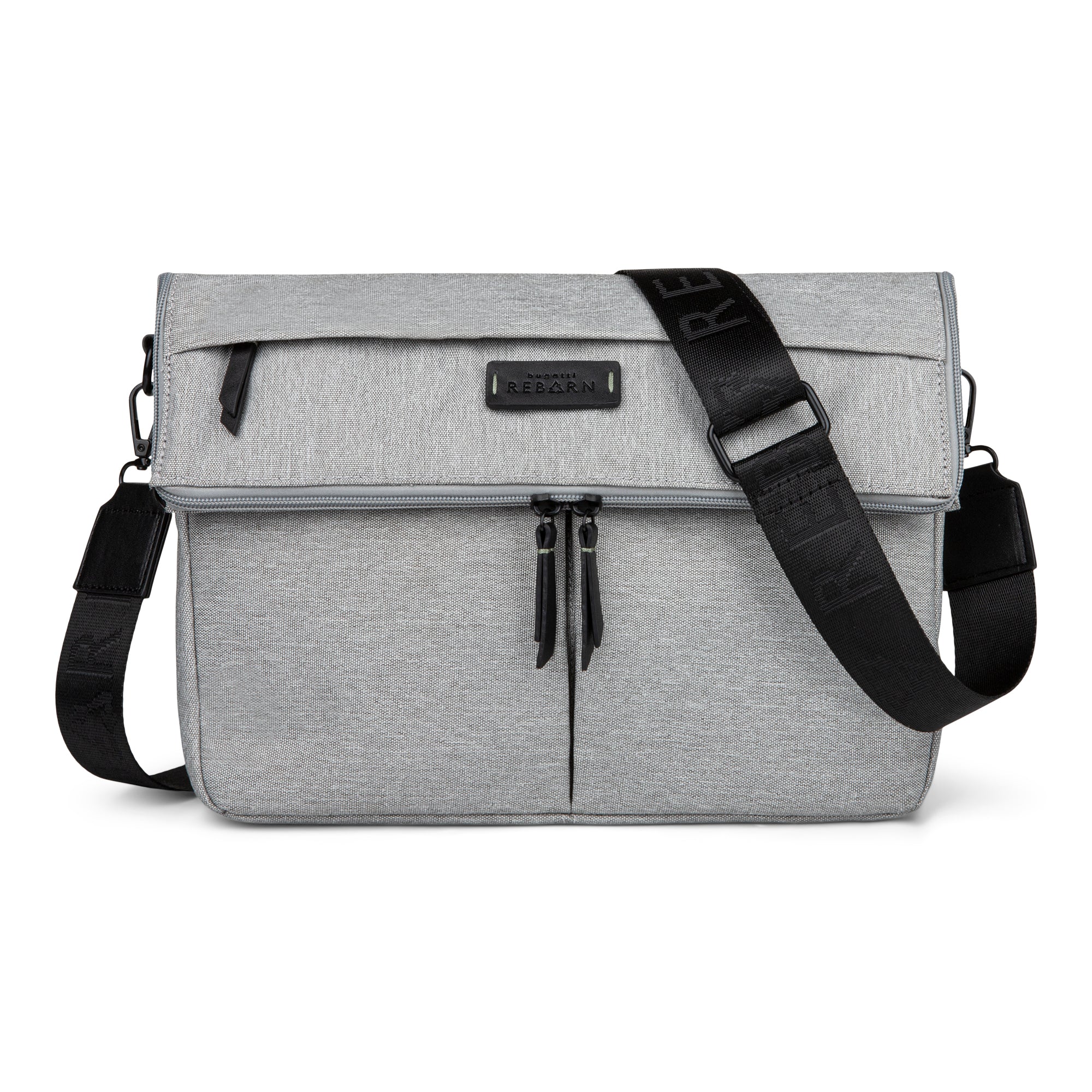 Bugatti Reborn CBY2234BU-GREY 12" Crossbody Bag Grey