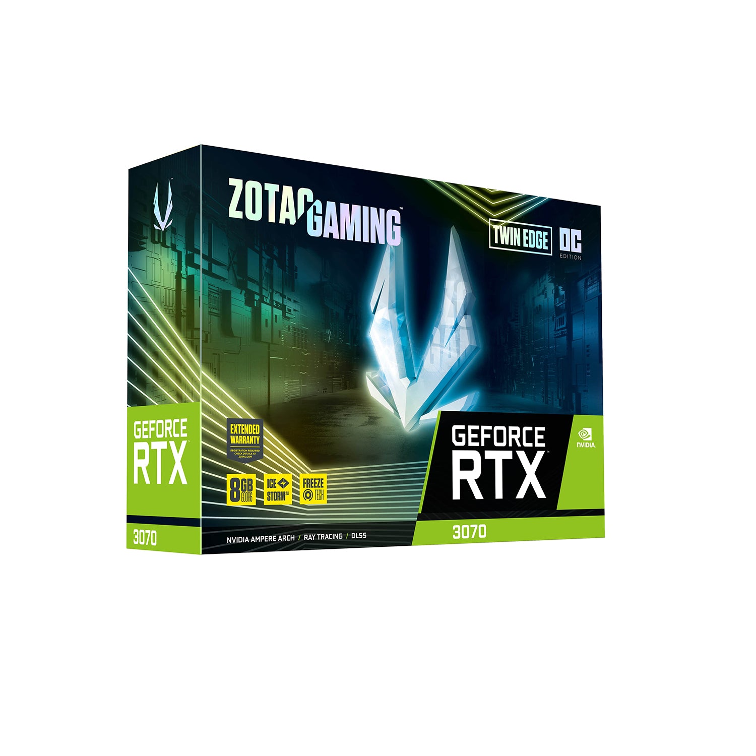 ZOTAC NVIDIA GeForce RTX 3070 8GB GDDR6 Twin Edge Edition Graphics
