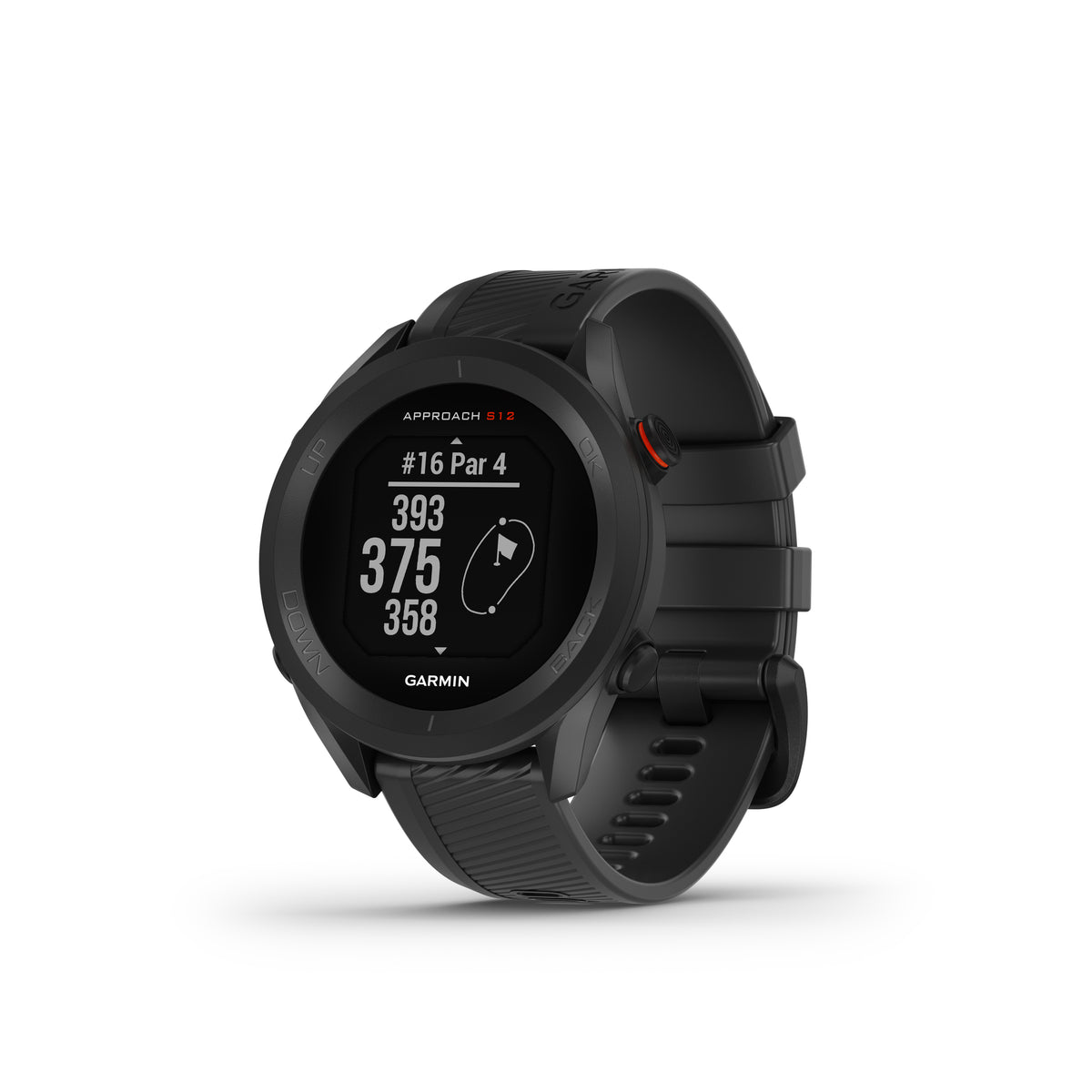 Garmin Approach S12 Golf Watch Black