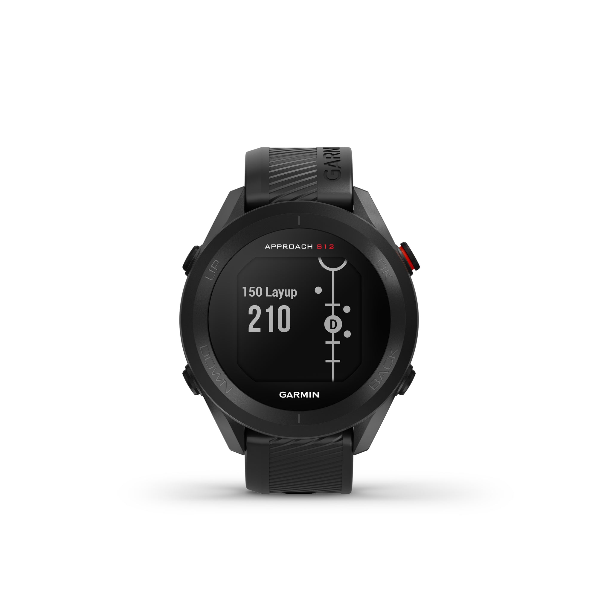 Garmin Approach S12 Golf Watch Black
