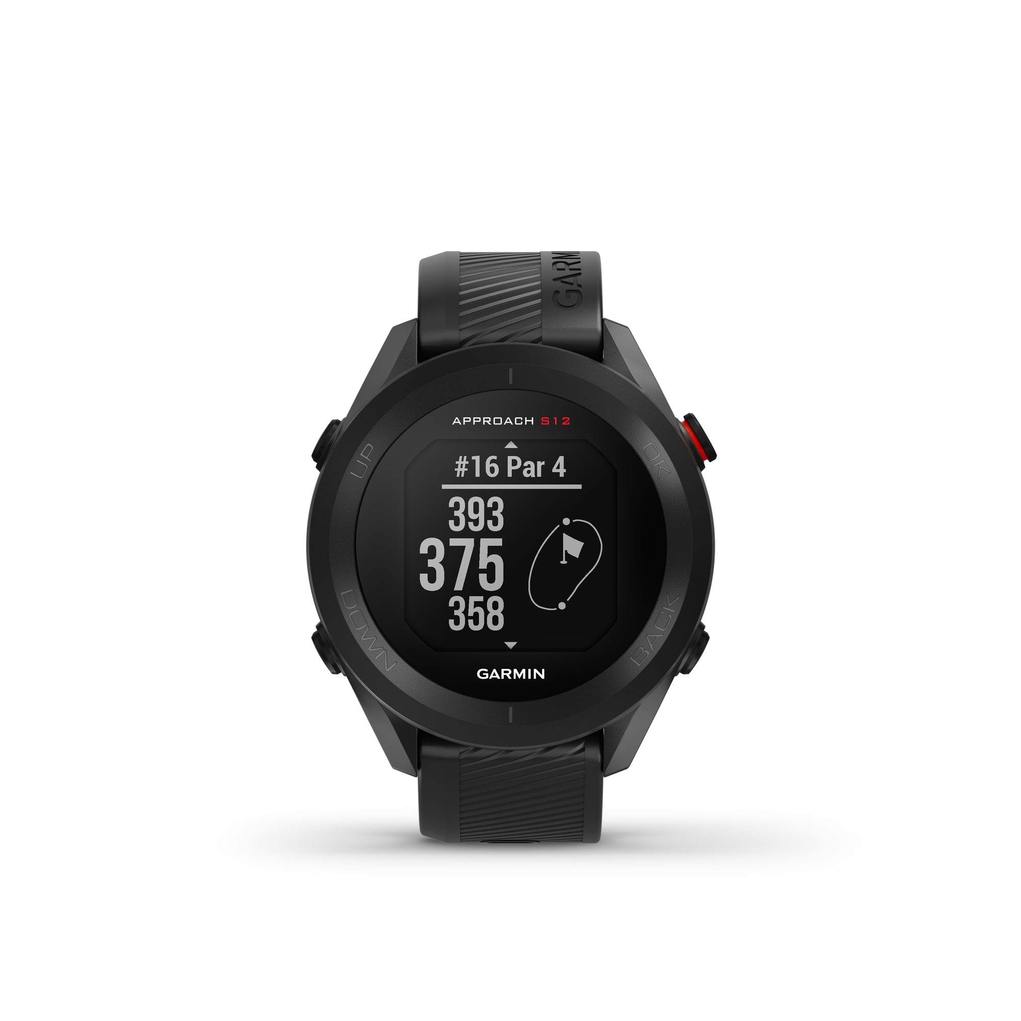 Garmin Approach S12 Golf Watch Black