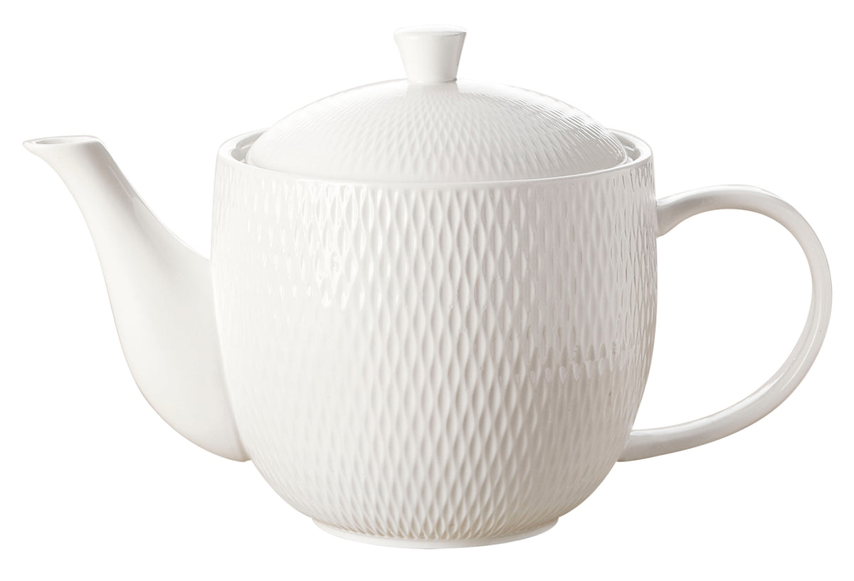 Maxwell &amp; Williams Diamonds Teapot White