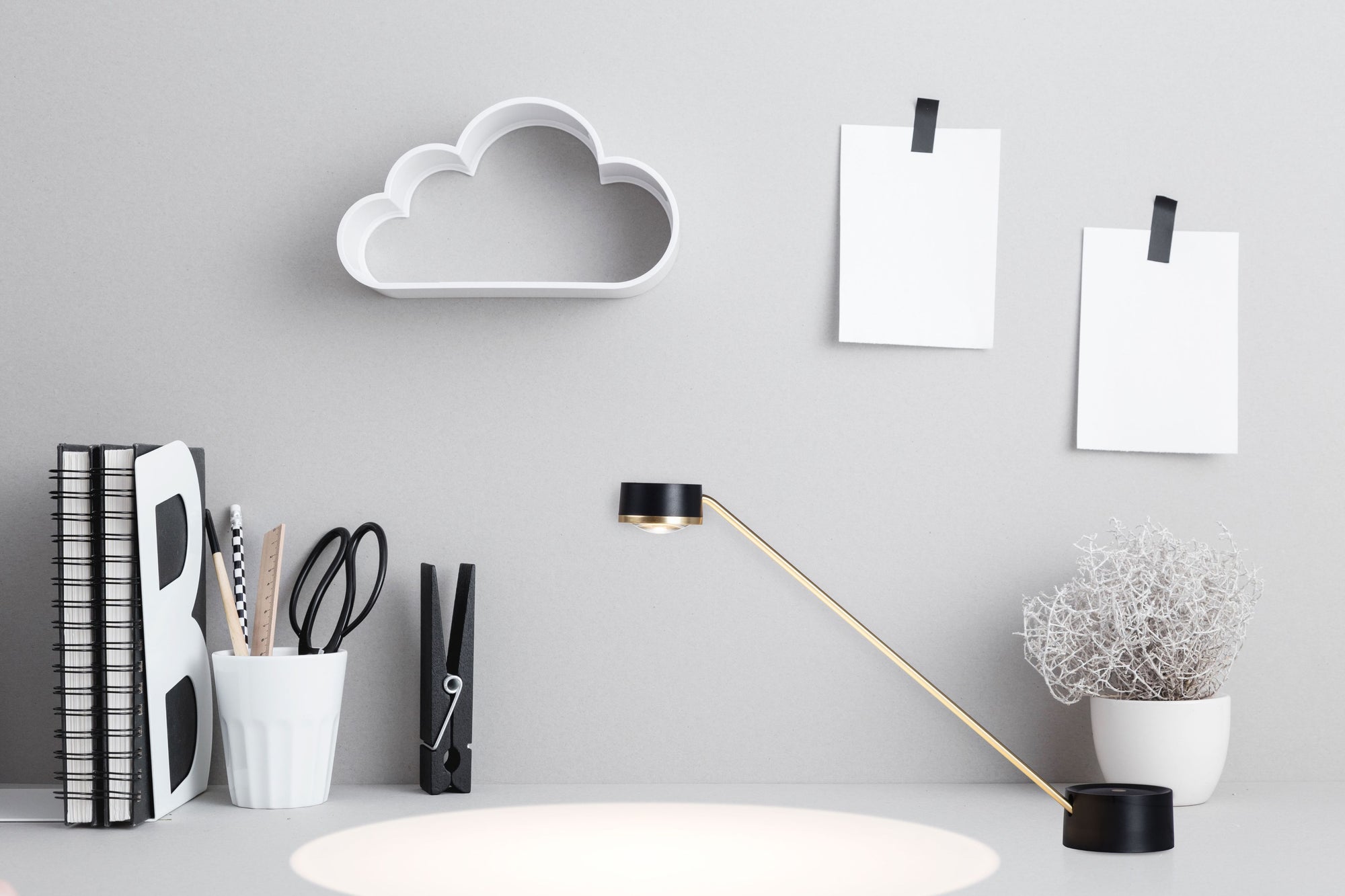 Tubicen Polaris LED Dimmable Desk Lamp Black