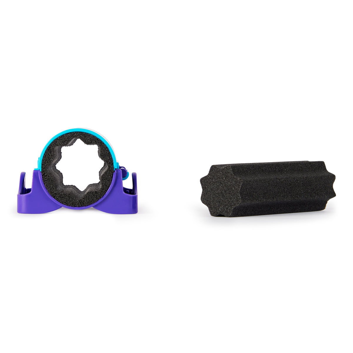 Kinetic Sand Slice N’ Surprise Set Black, Pink and Blue Sand