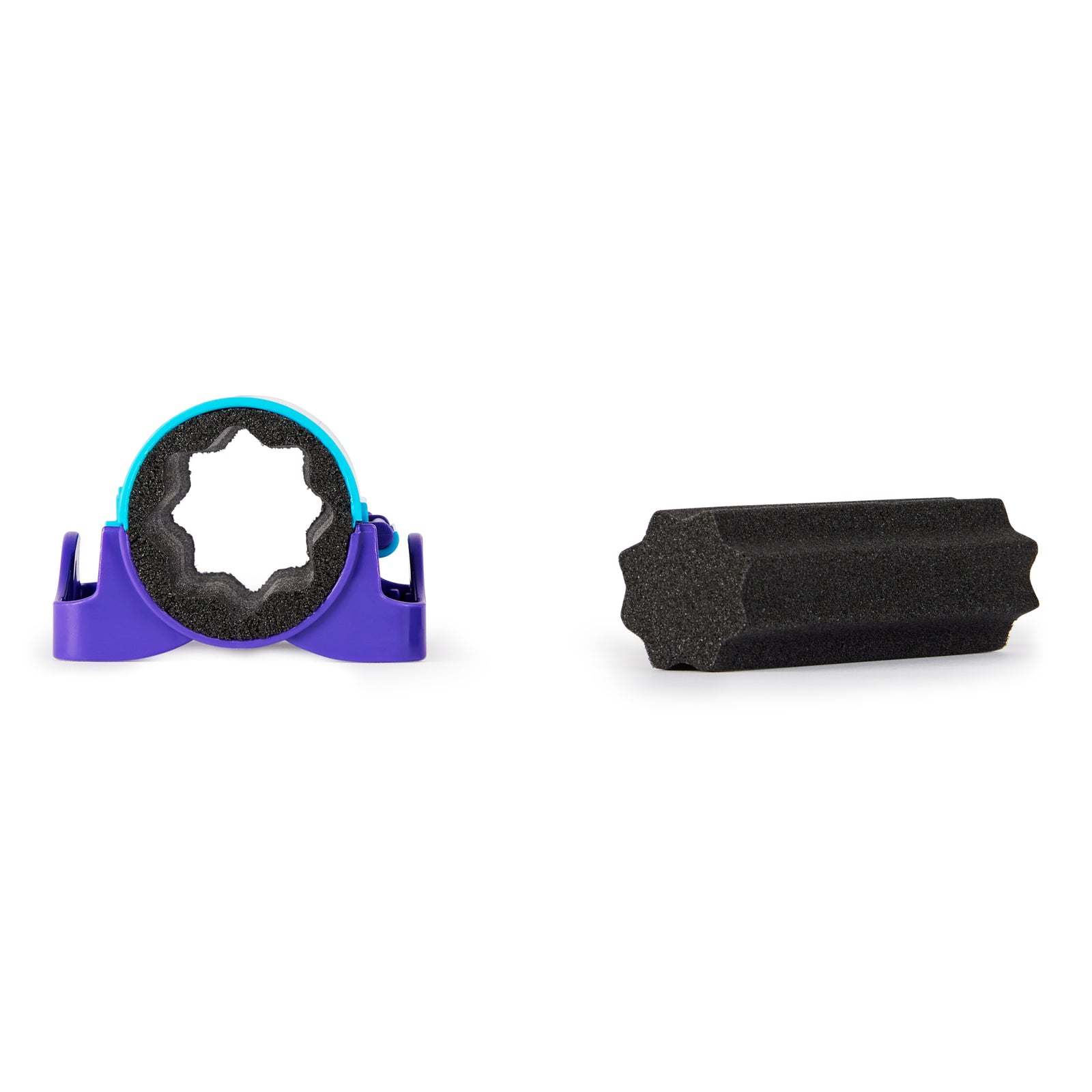Kinetic Sand Slice N’ Surprise Set Black, Pink and Blue Sand