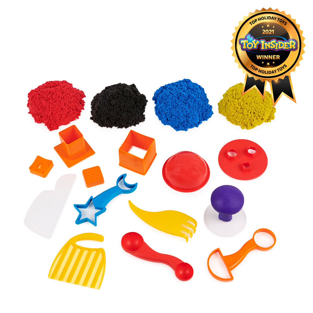 Kinetic Sand Sandisfactory Set Multicolored