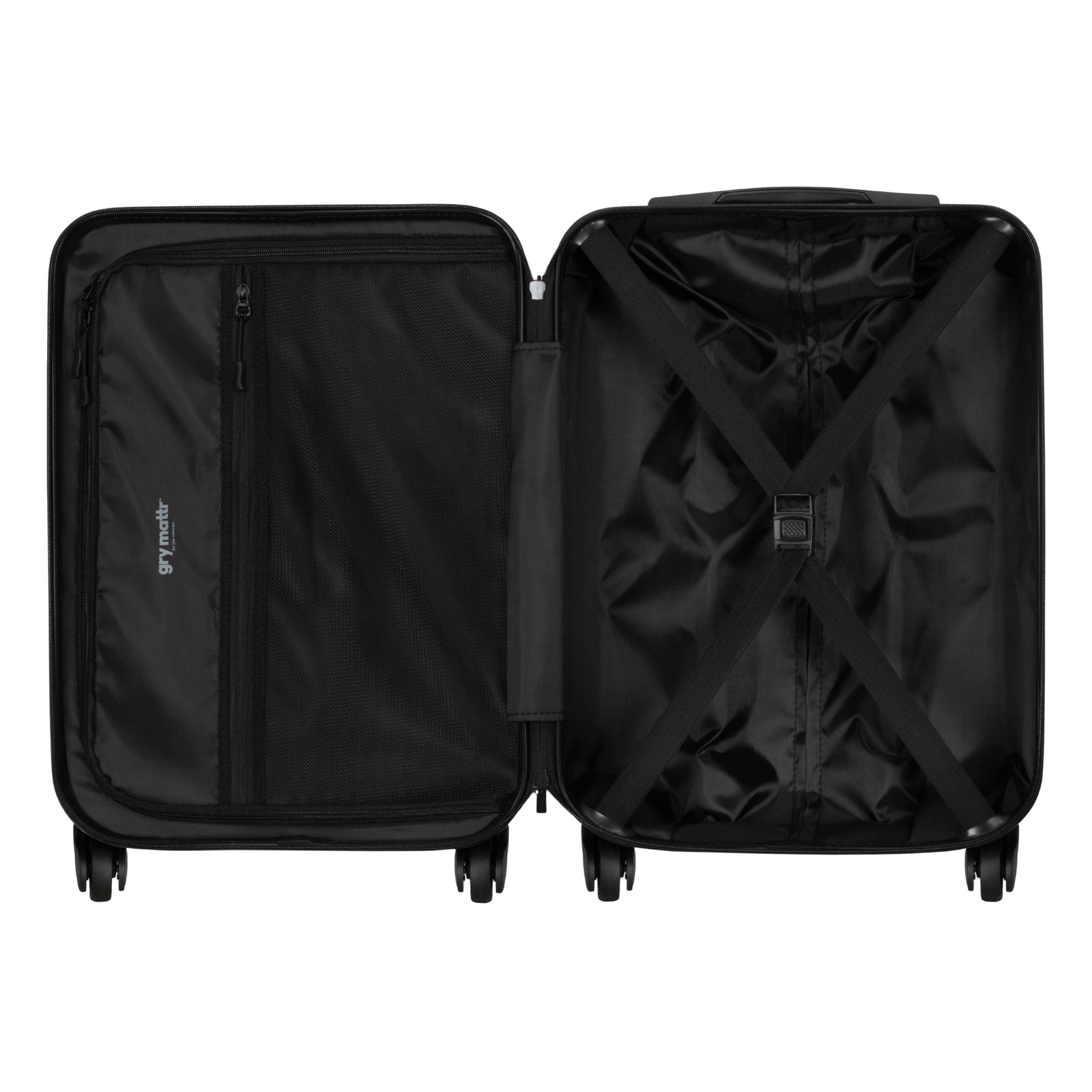 Gry Mattr 21.5" Hardside Luggage Black