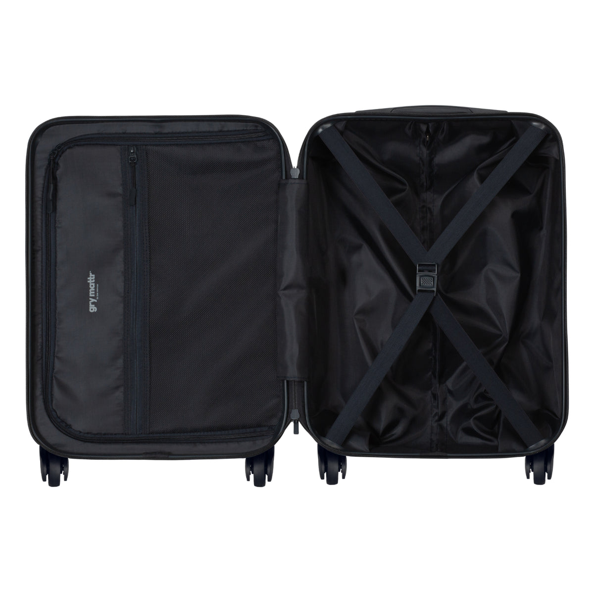 Gry Mattr 21.5" Carry-On Luggage Navy