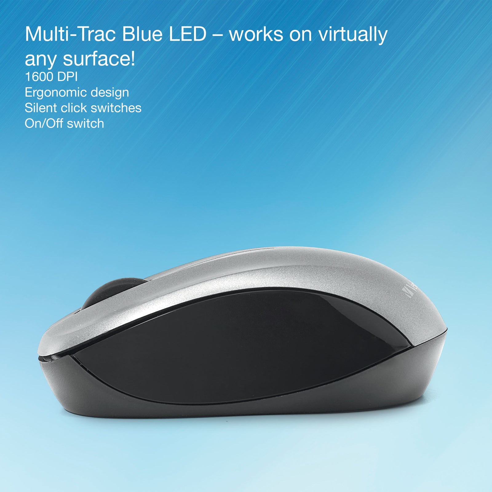 Verbatim Silent Wireless Compact Black Keyboard and Mouse